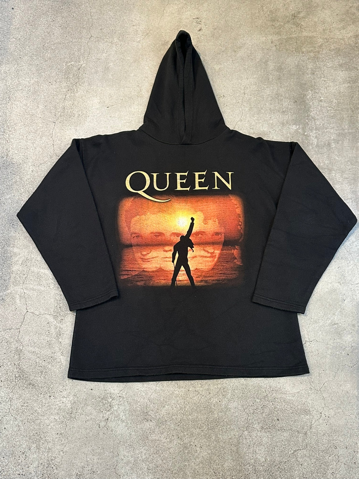 00's QUEEN「Double Sided Print」バンドフーディー