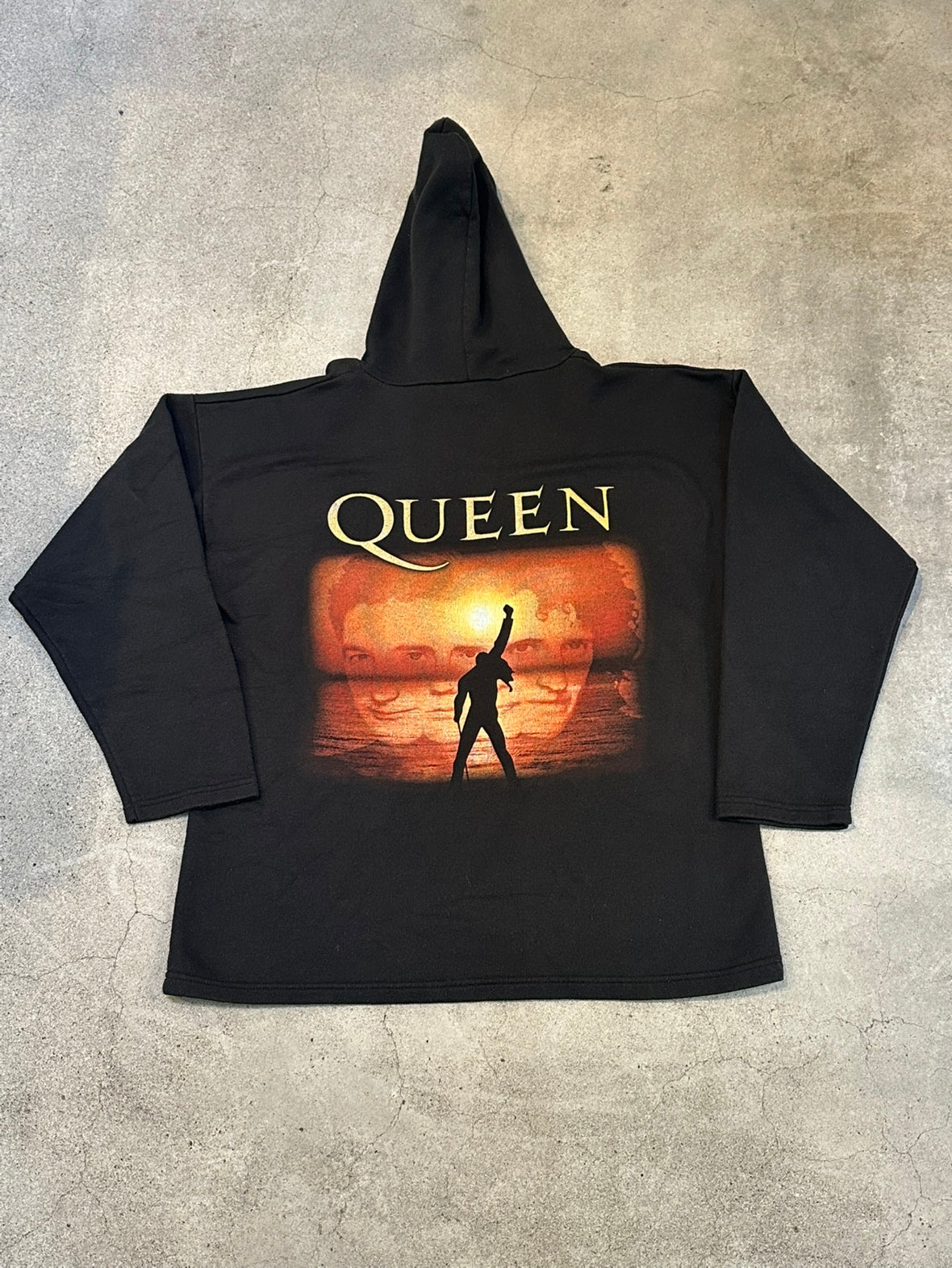 00's QUEEN「Double Sided Print」バンドフーディー