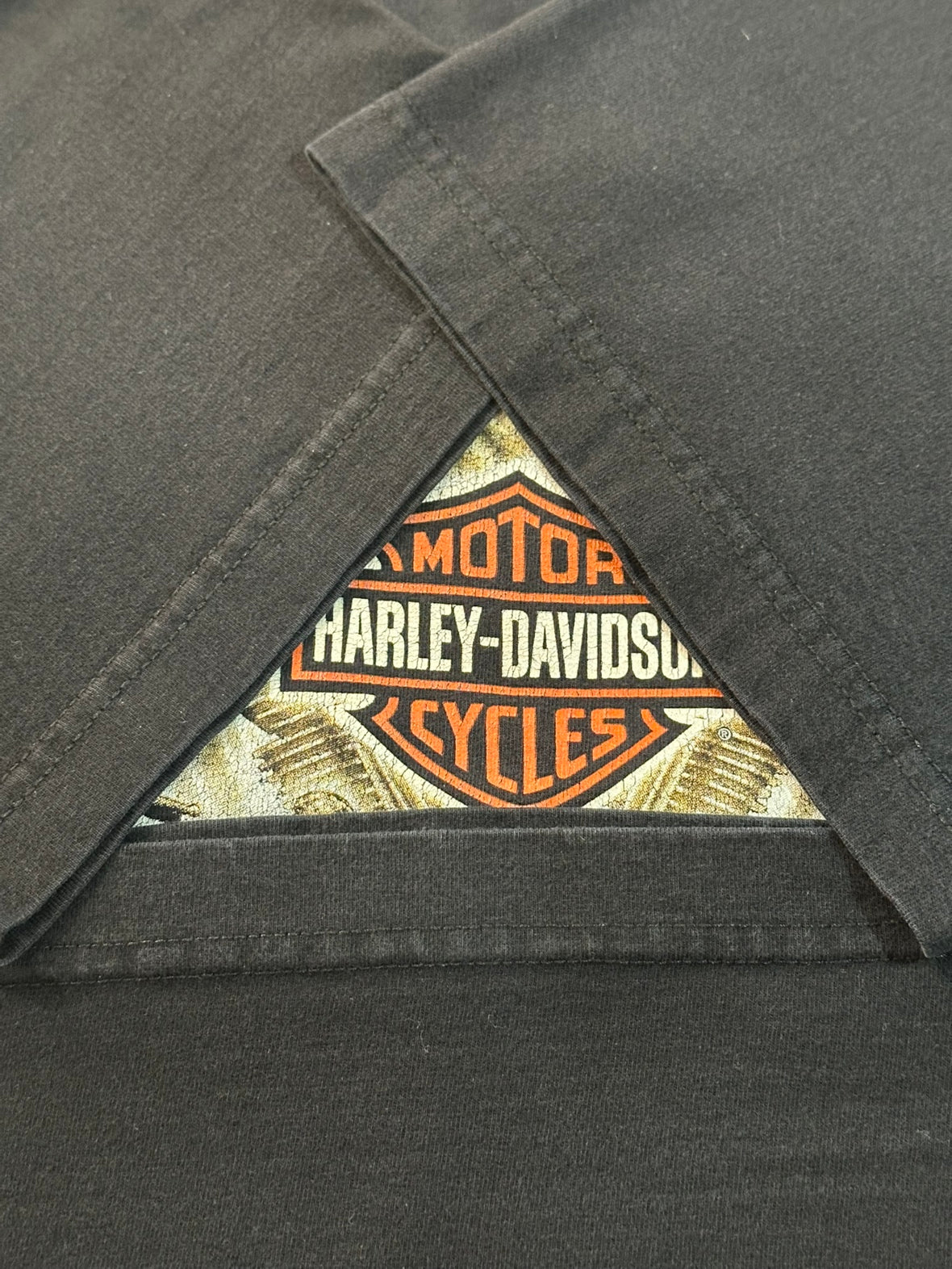 00's HARLEY DAVIDSON「Four motorbikes」ハーレーTシャツ