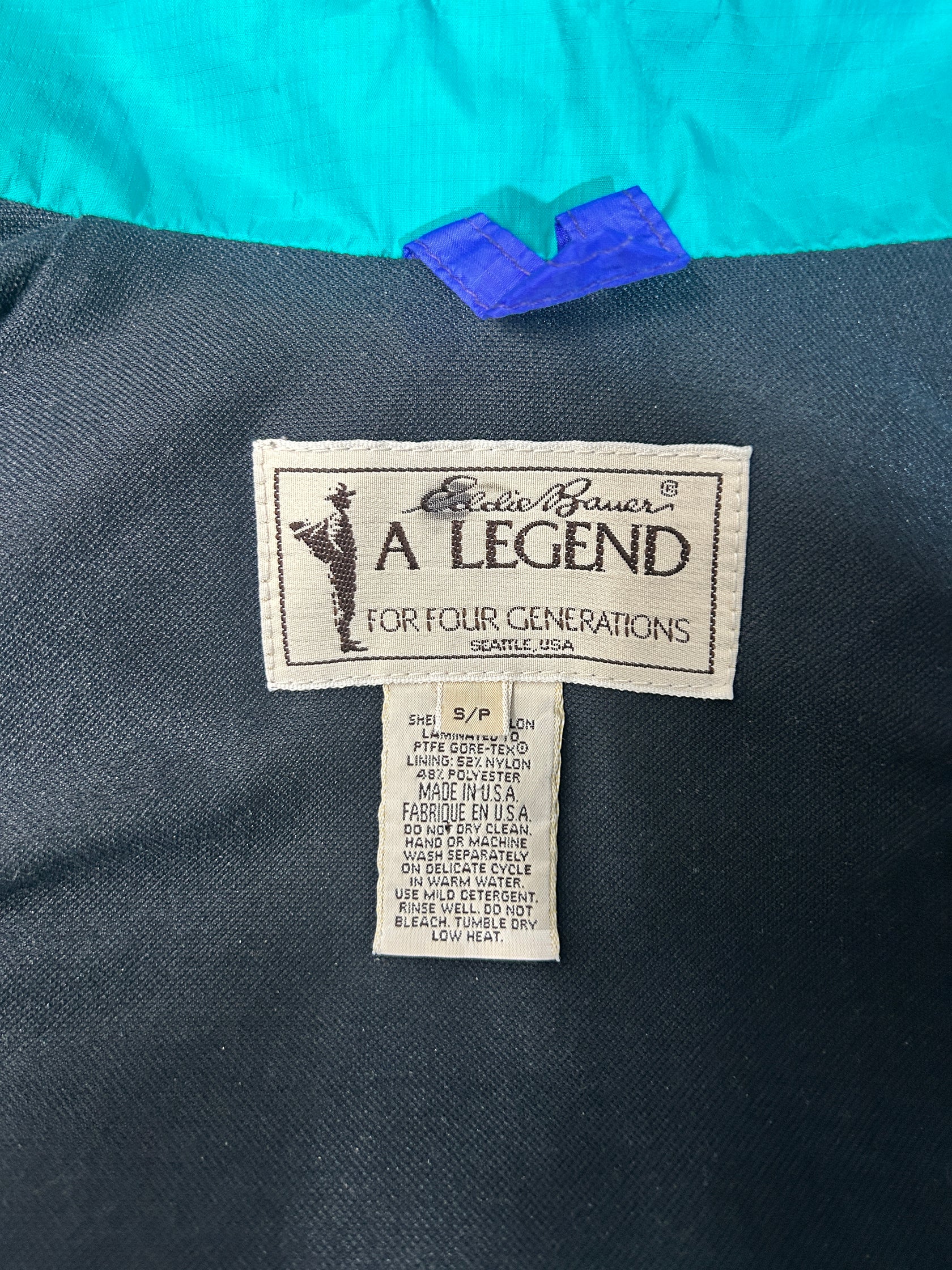 80's~90's Eddie Bauer 「GORE-TEX A LEGEND」USA製 アウトドアジャケット