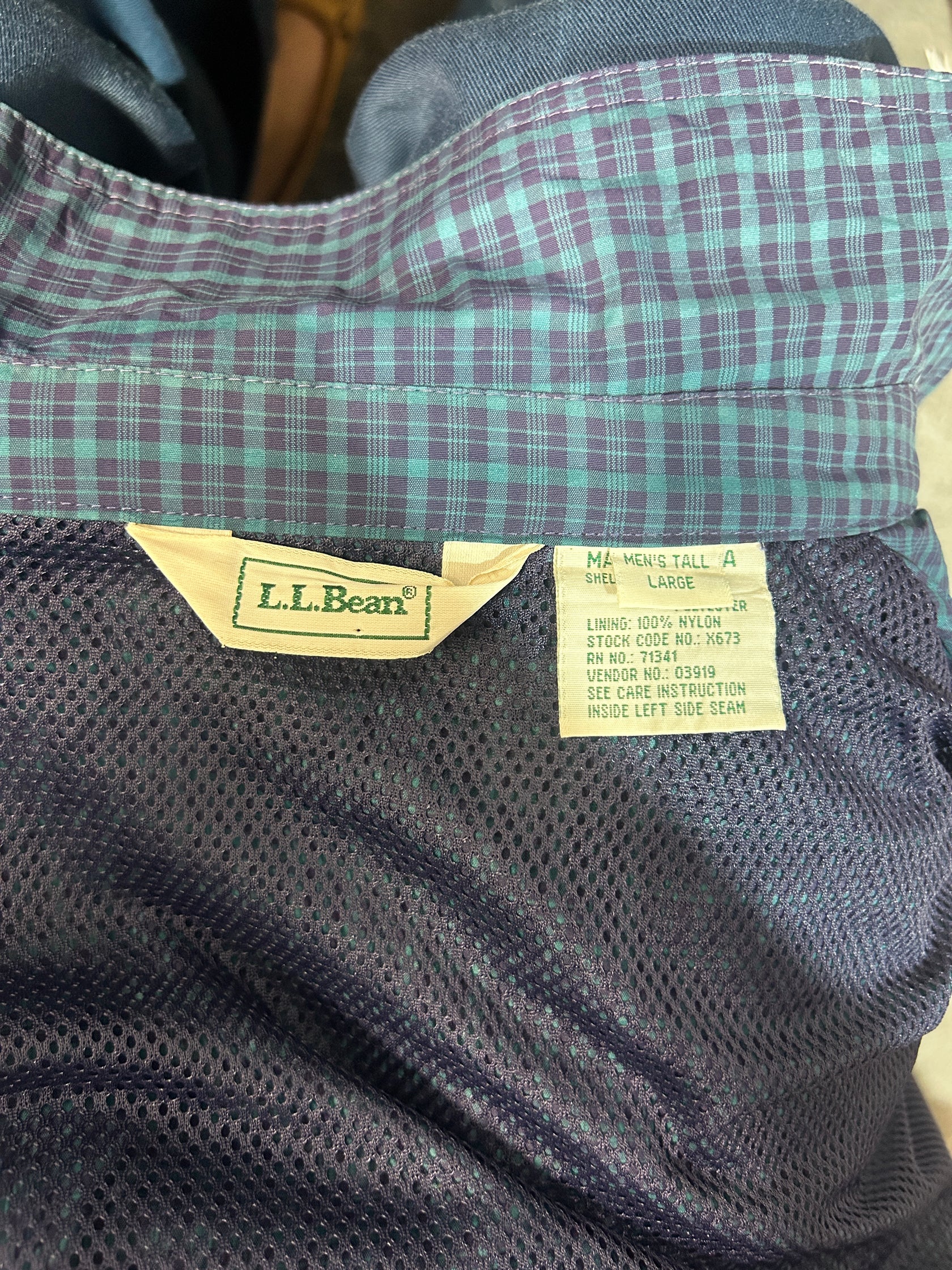 90's~「L.L.Bean」ウィンドブレーカー