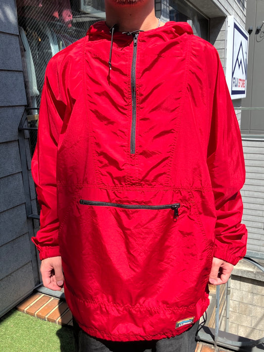 90's L.L.Bean「SUPPLEXナイロン」アノラックパーカ