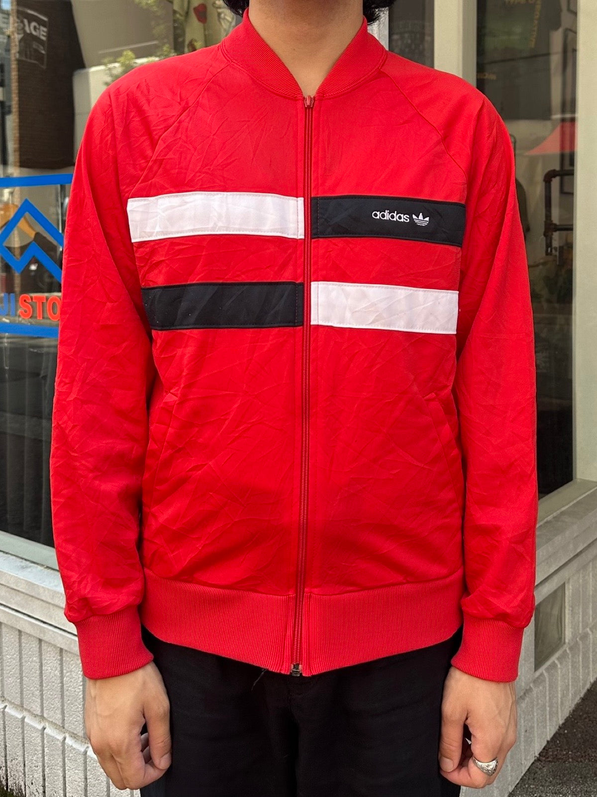 80's ADIDAS トラックジャケット