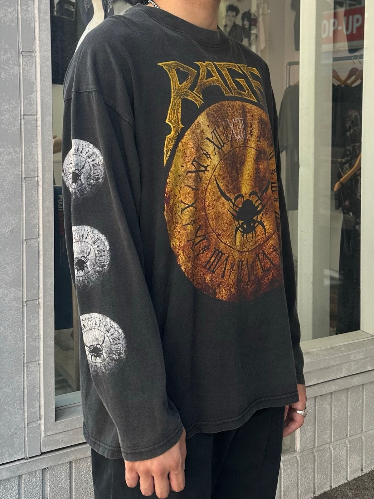 00's RAGE「XⅢ」バンドロングTシャツ