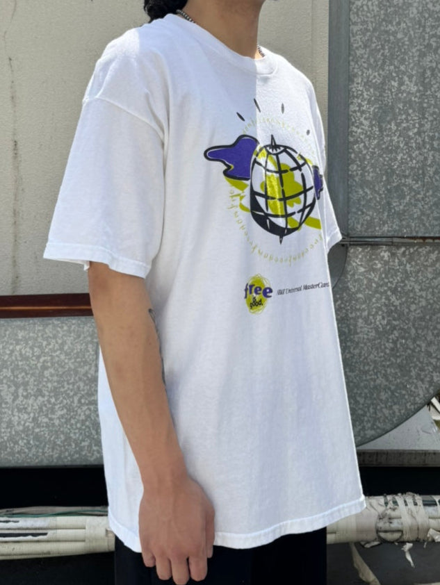 90's AT&A UNIVERSAL MASTERCARD 「Freedom」ホワイトTシャツ