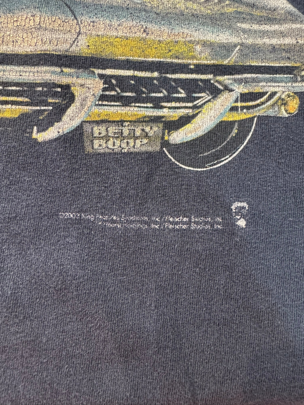 00's BETTY BOOP 「NO FEAR」 キャラクターTシャツ