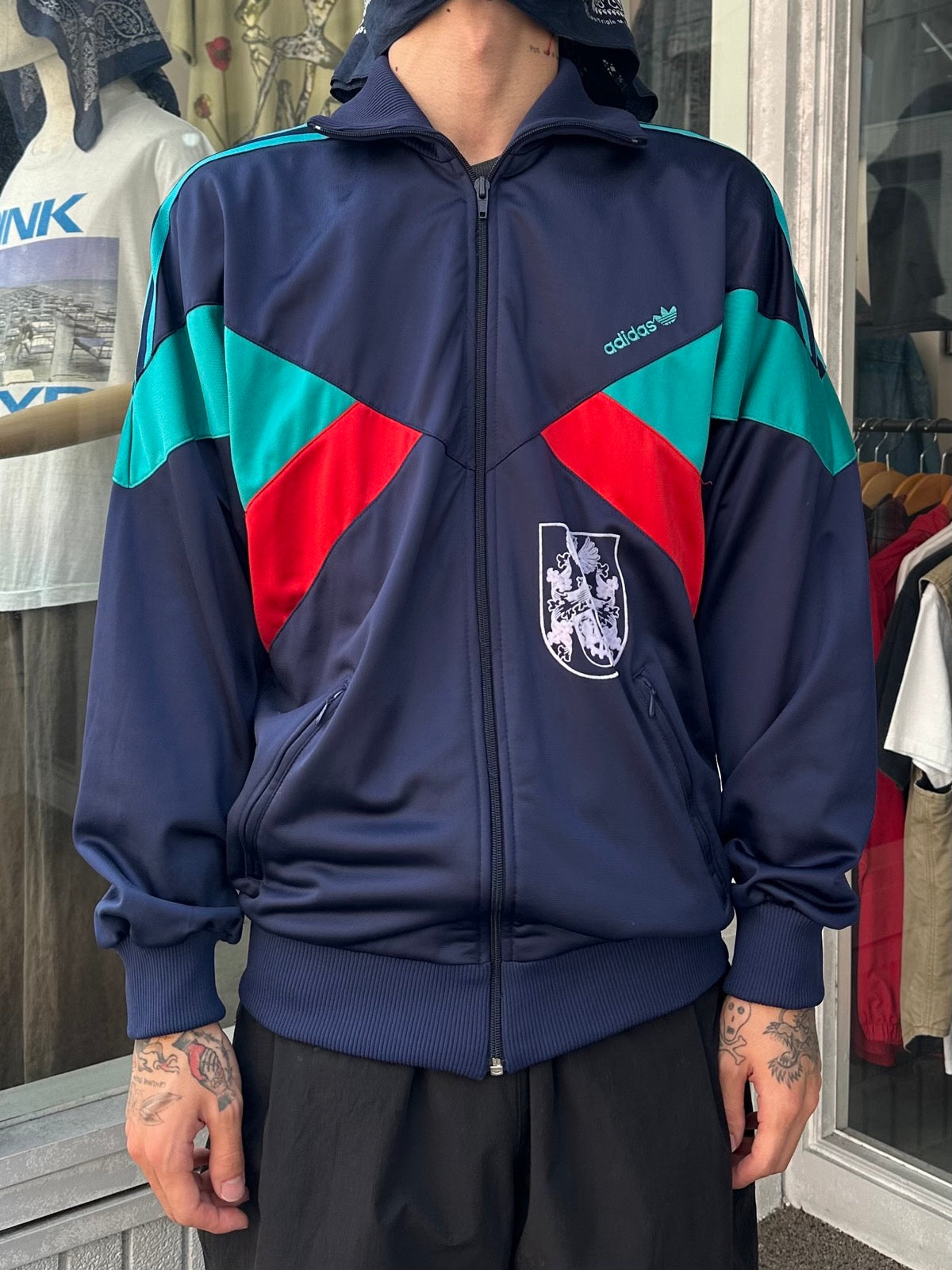 80's ADIDAS トラックジャケット