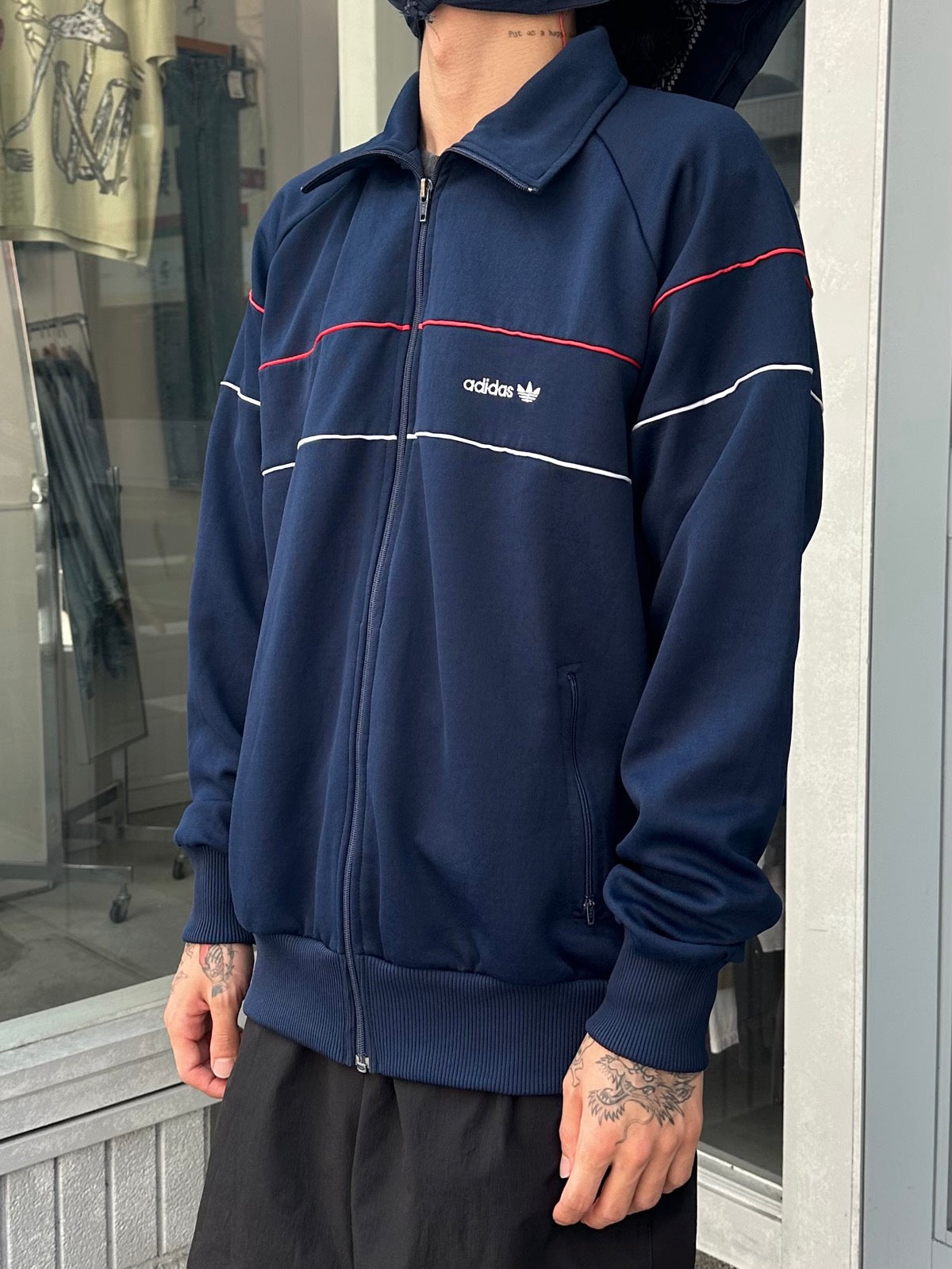80's ADIDAS トラックジャケット