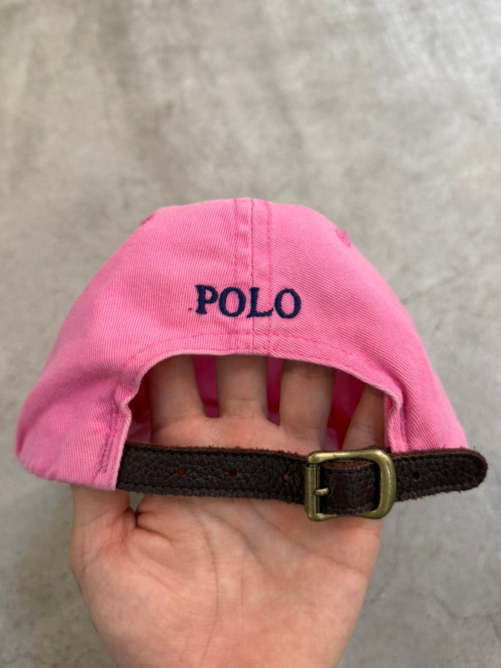 90's RALPH LAUREN「COTTON CHINO」キャップ