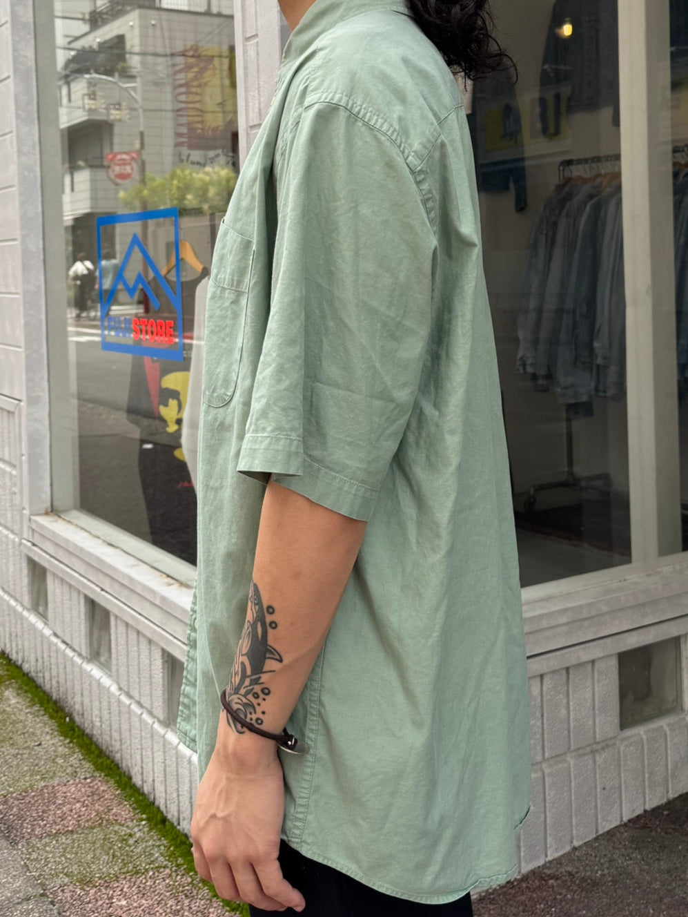 90's EDDIE BAUER ボタンダウンシャツ