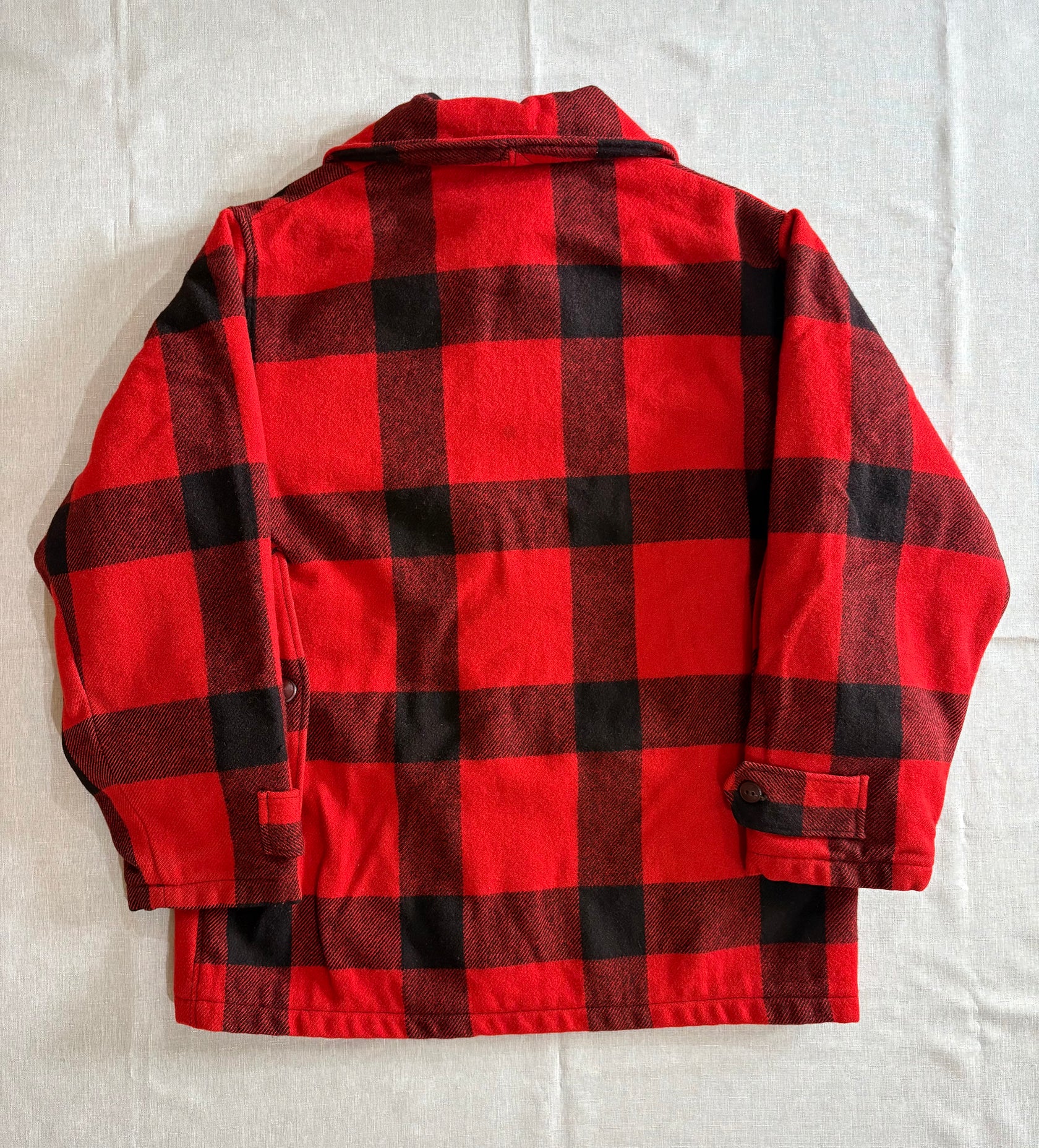 80's Woolrich「USA製」バッファローチェック ハンティングジャケット
