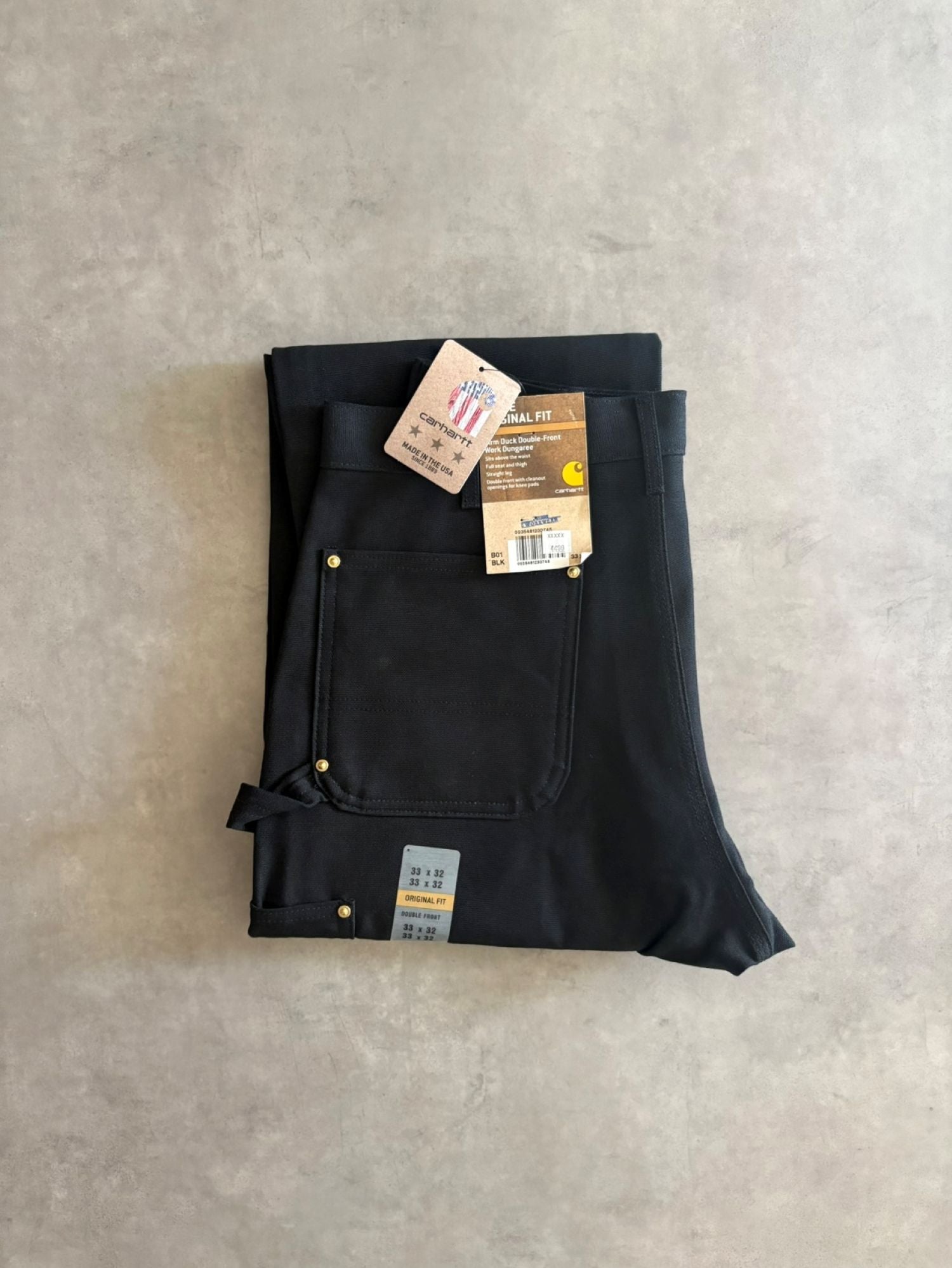 Carhartt」ダブルニー ワークパンツ ブラック DEADSTOCK – FUJI STORE