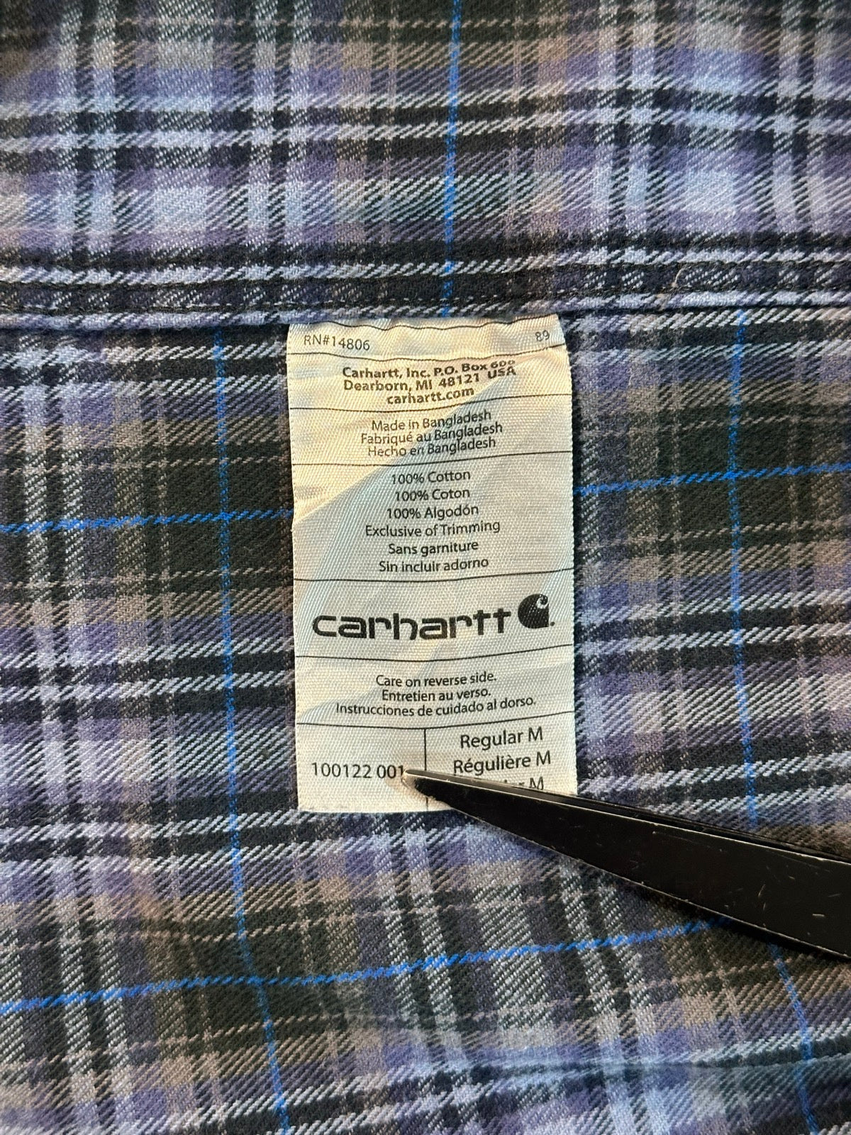 00's CARHARTT ネルシャツ