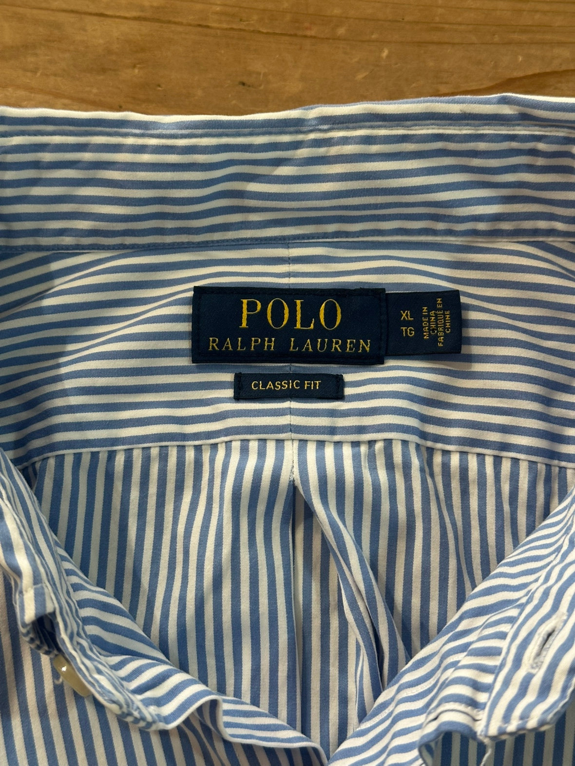 90's RALPH LAUREN ストライプシャツ