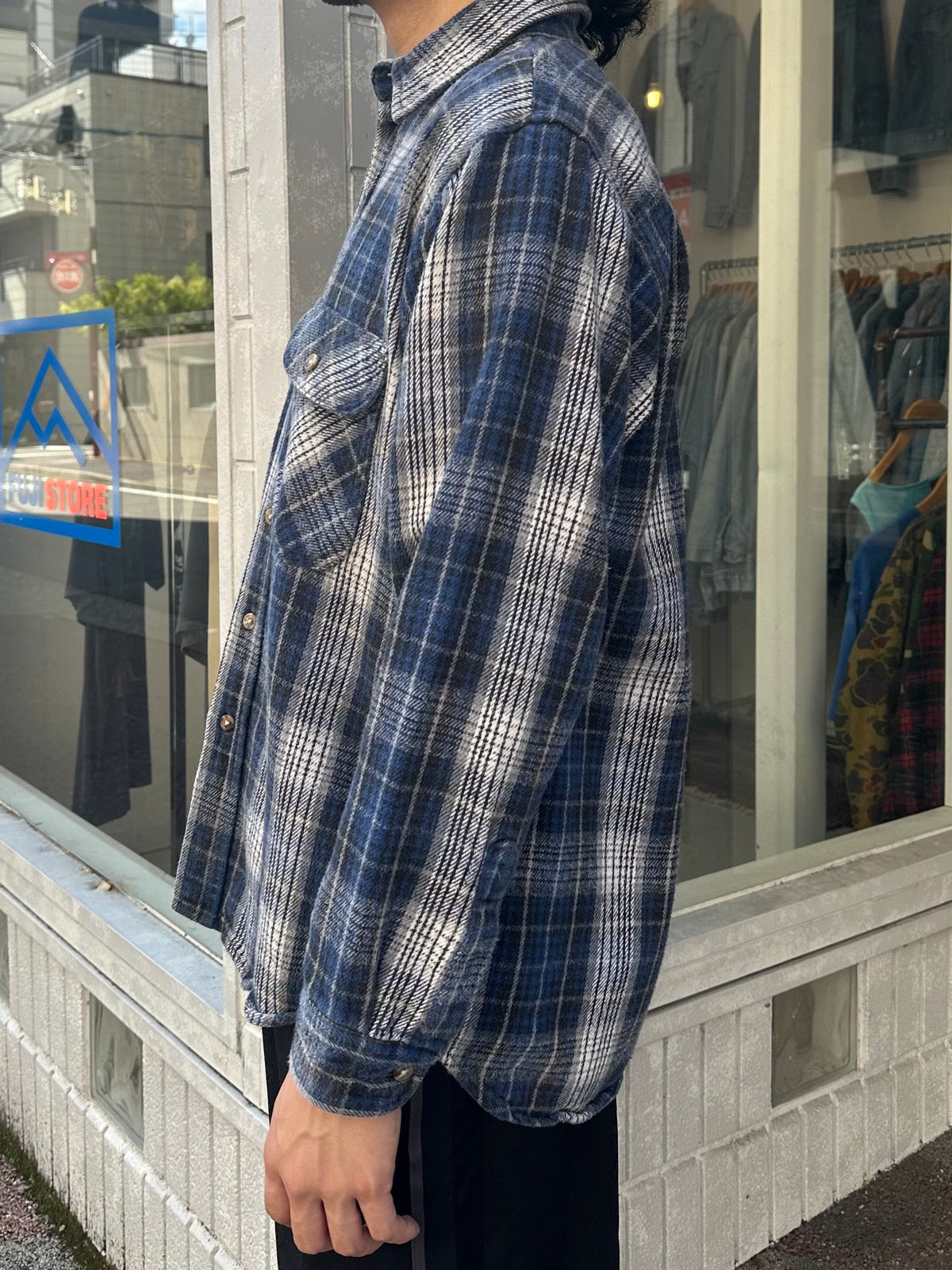 00's WEAR GUARD ヘビーネルシャツ