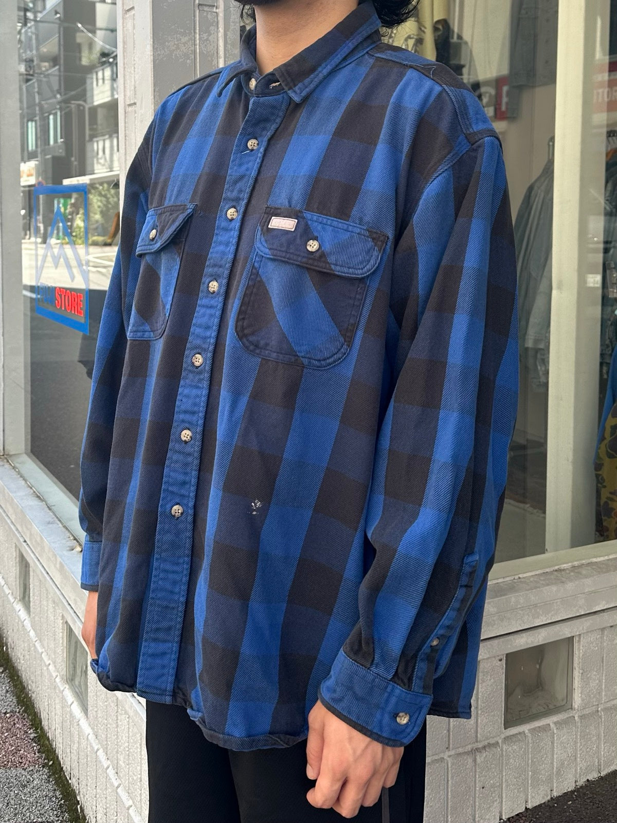 00's CARHARTT バッファローチェックシャツ