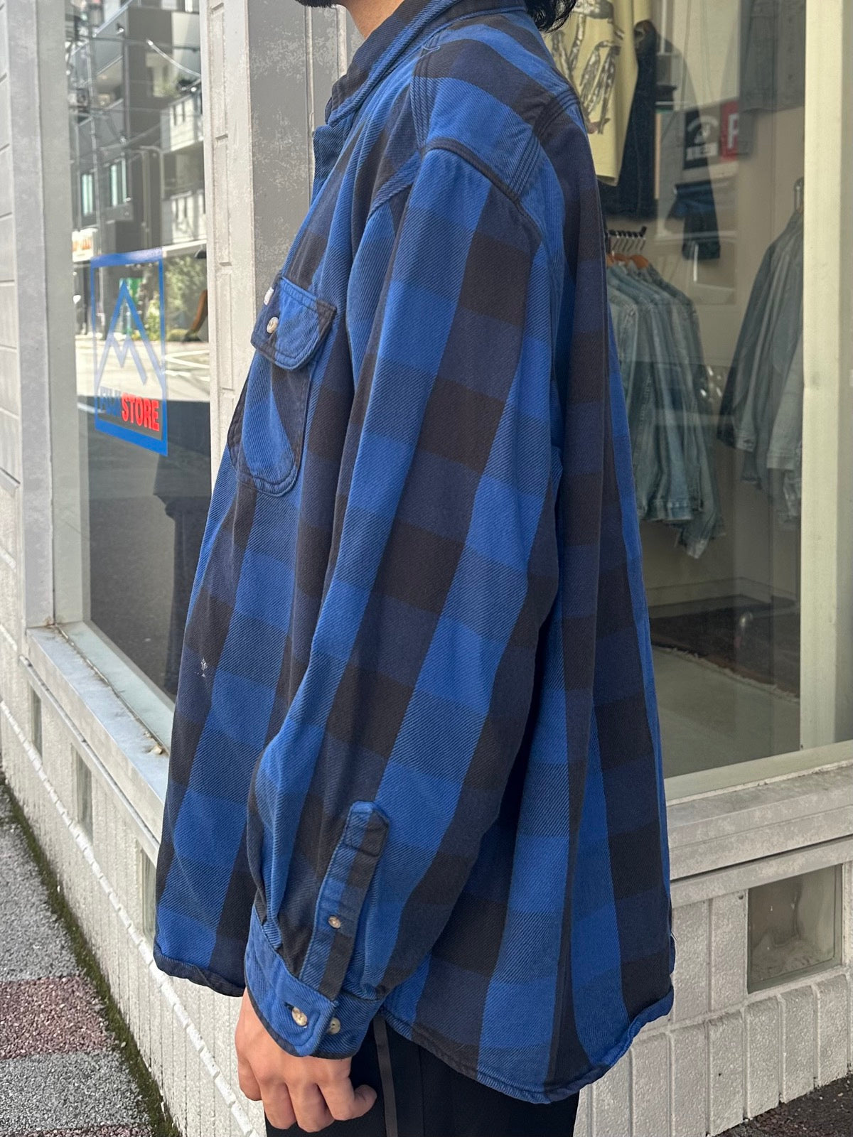 00's CARHARTT バッファローチェックシャツ