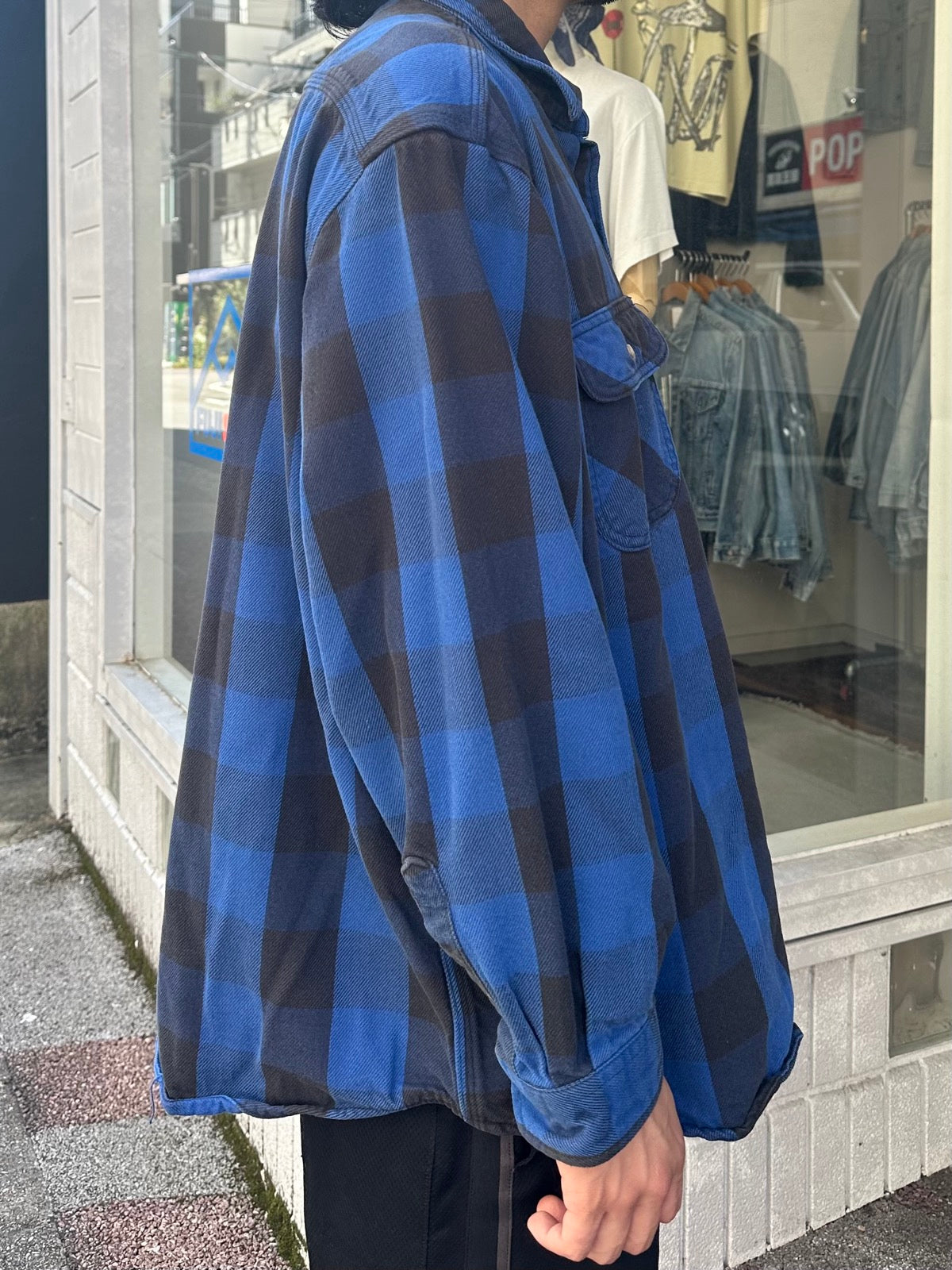 00's CARHARTT バッファローチェックシャツ