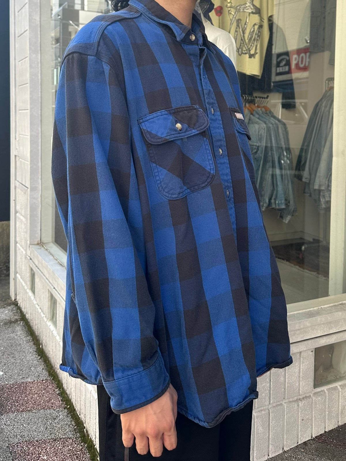 00's CARHARTT バッファローチェックシャツ