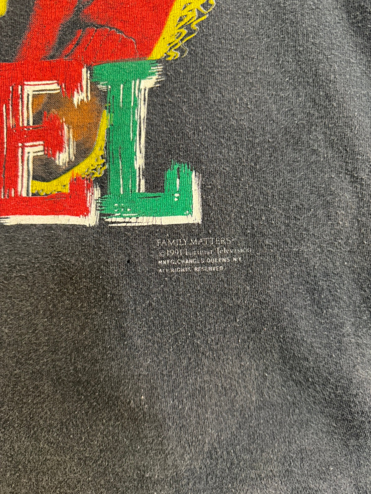 90's FAMILY MATTERS「Steve Urkel」ムービーTシャツ