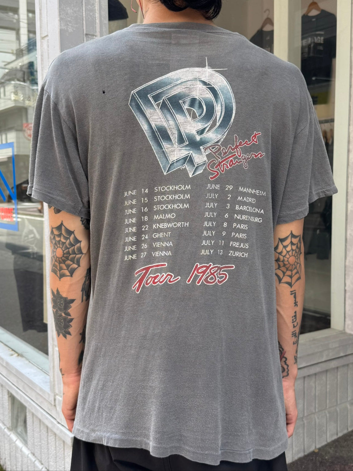 80's DEEP PURPLE「Perfect Stranger 1985」バンドTシャツ