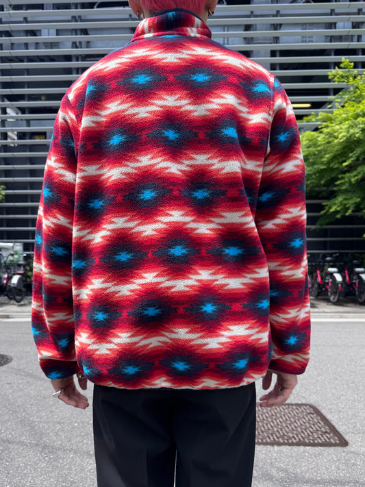 00's PATAGONIA「SYNCHILLA」 スナップT ネイティブ柄