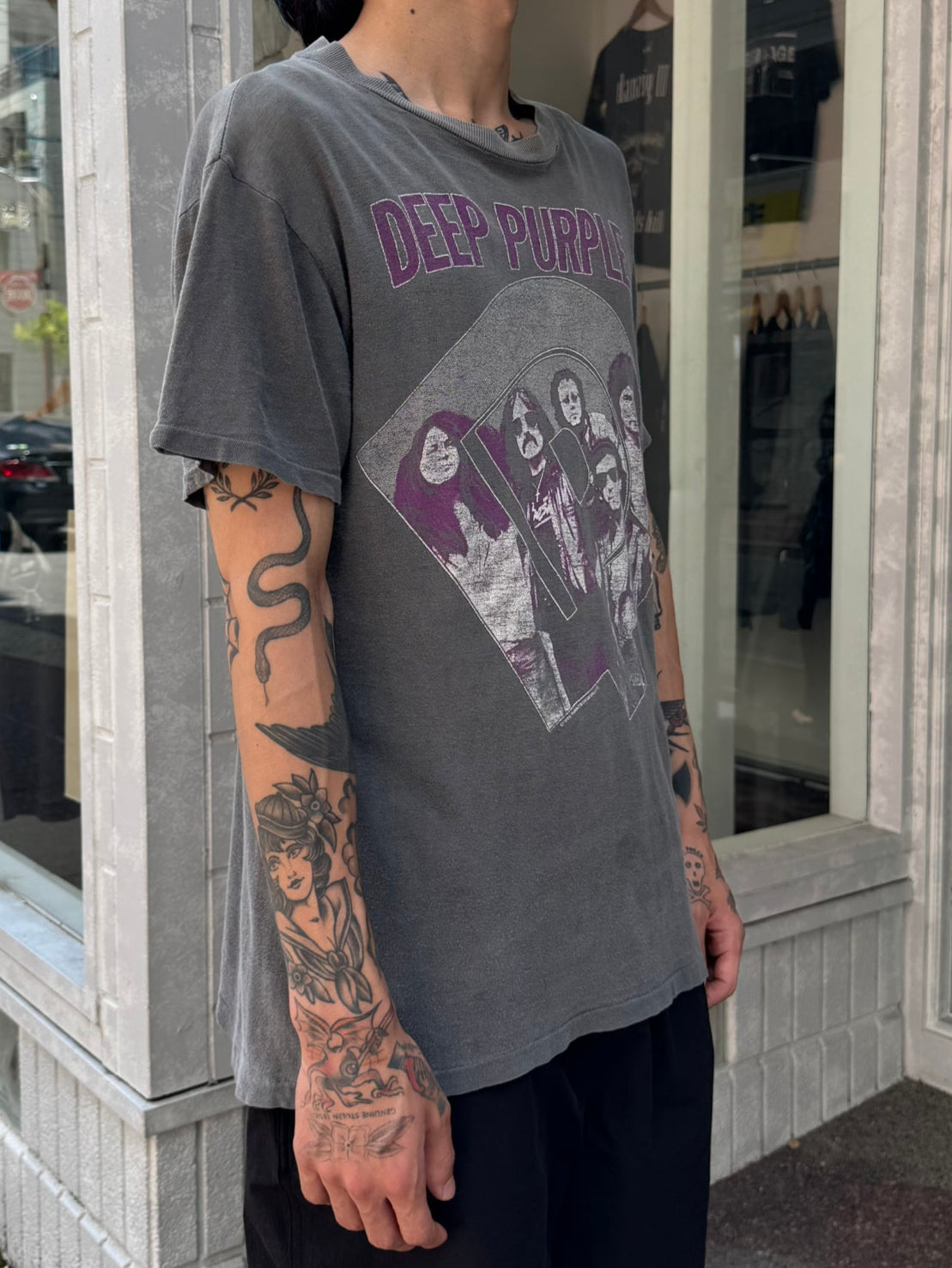 80's DEEP PURPLE「Perfect Stranger 1985」バンドTシャツ