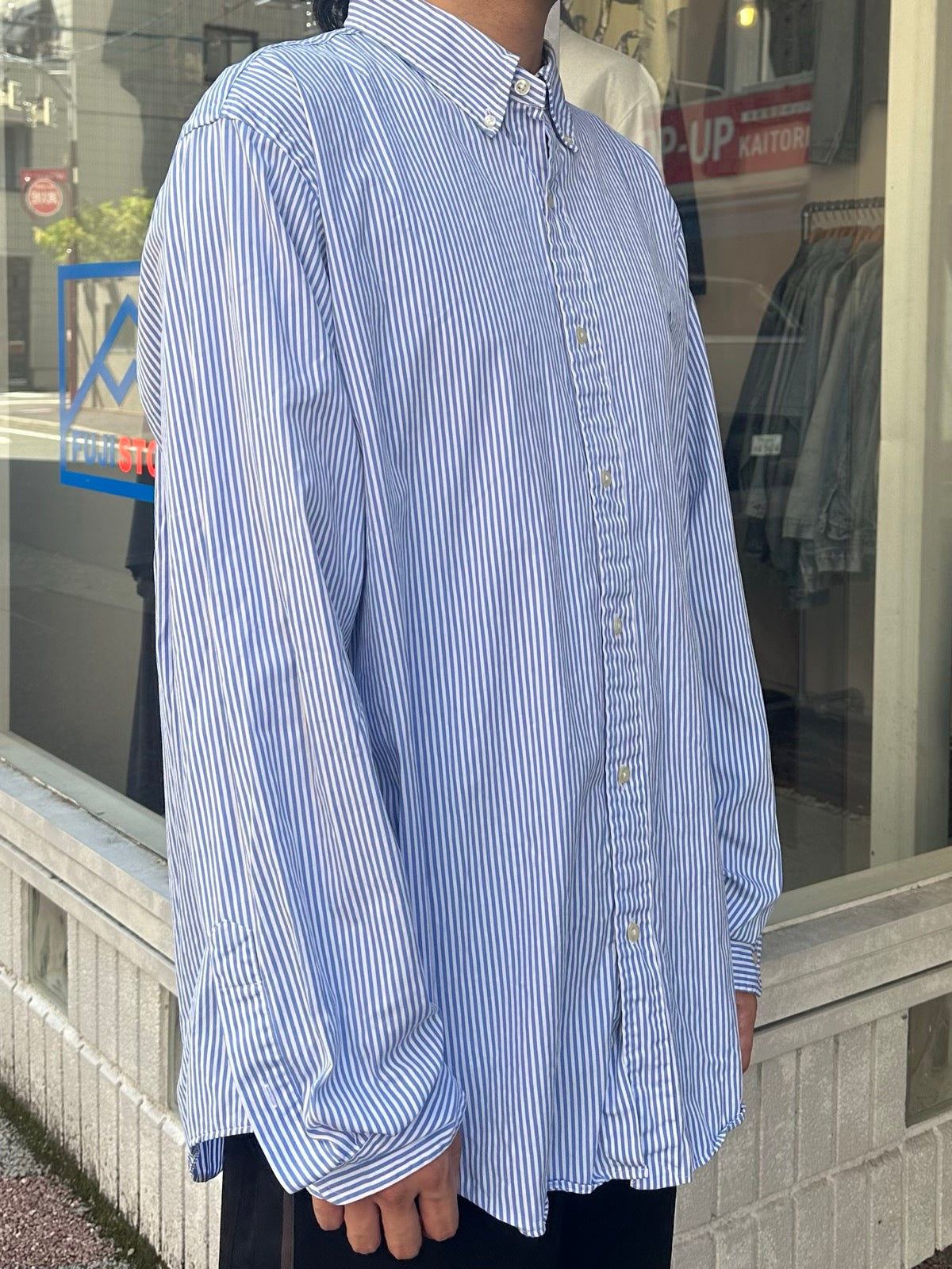 90's RALPH LAUREN ストライプシャツ