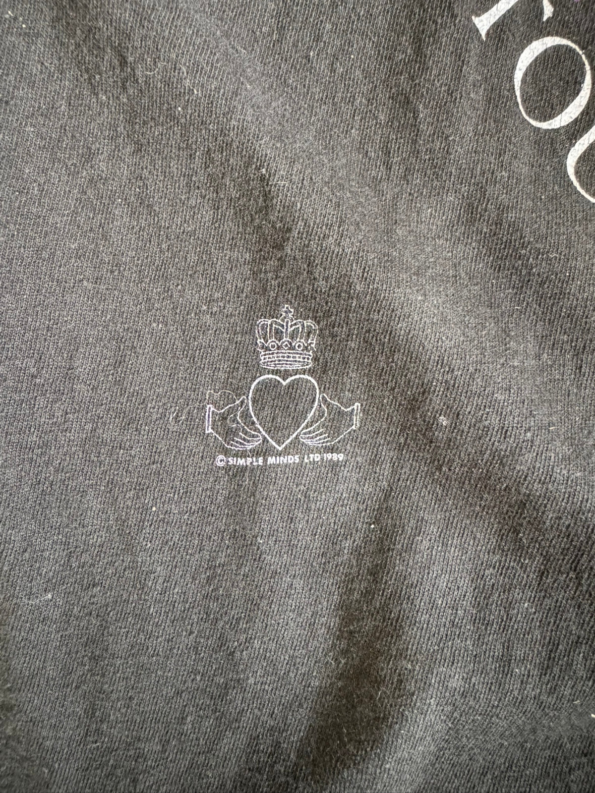 80's SIMPLE MINDS「EUROPEAN TOUR 」バンドTシャツ