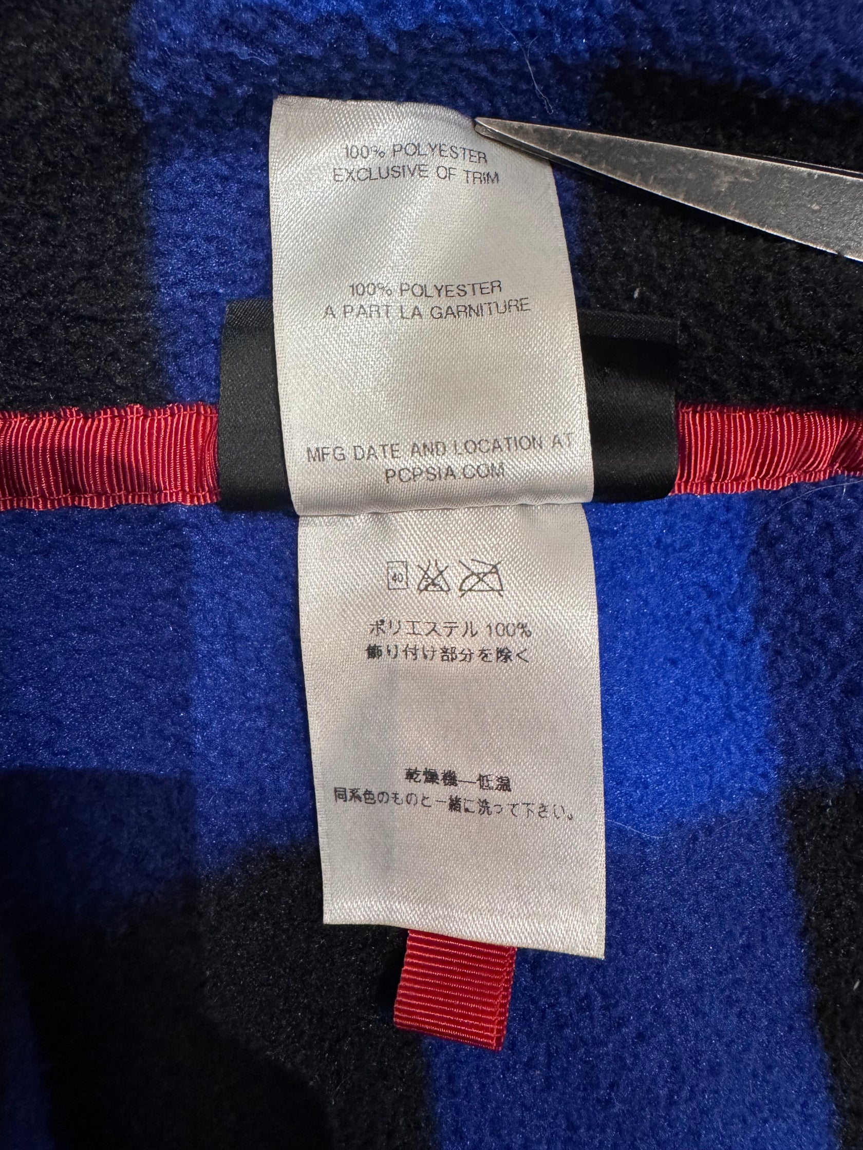 00's PATAGONIA「SYNCHILLA」 スナップT バッファローチェック柄