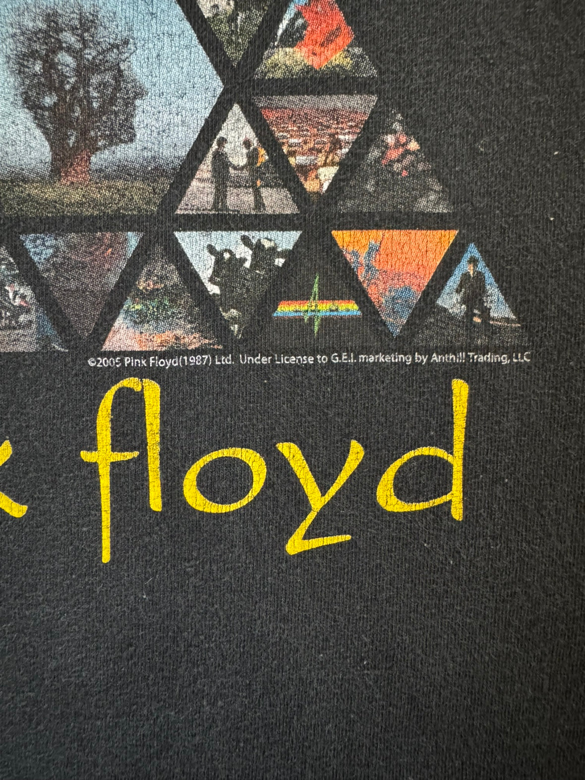 00's PINK FLOYD「The Dark Side of the Moon」バンドTシャツ