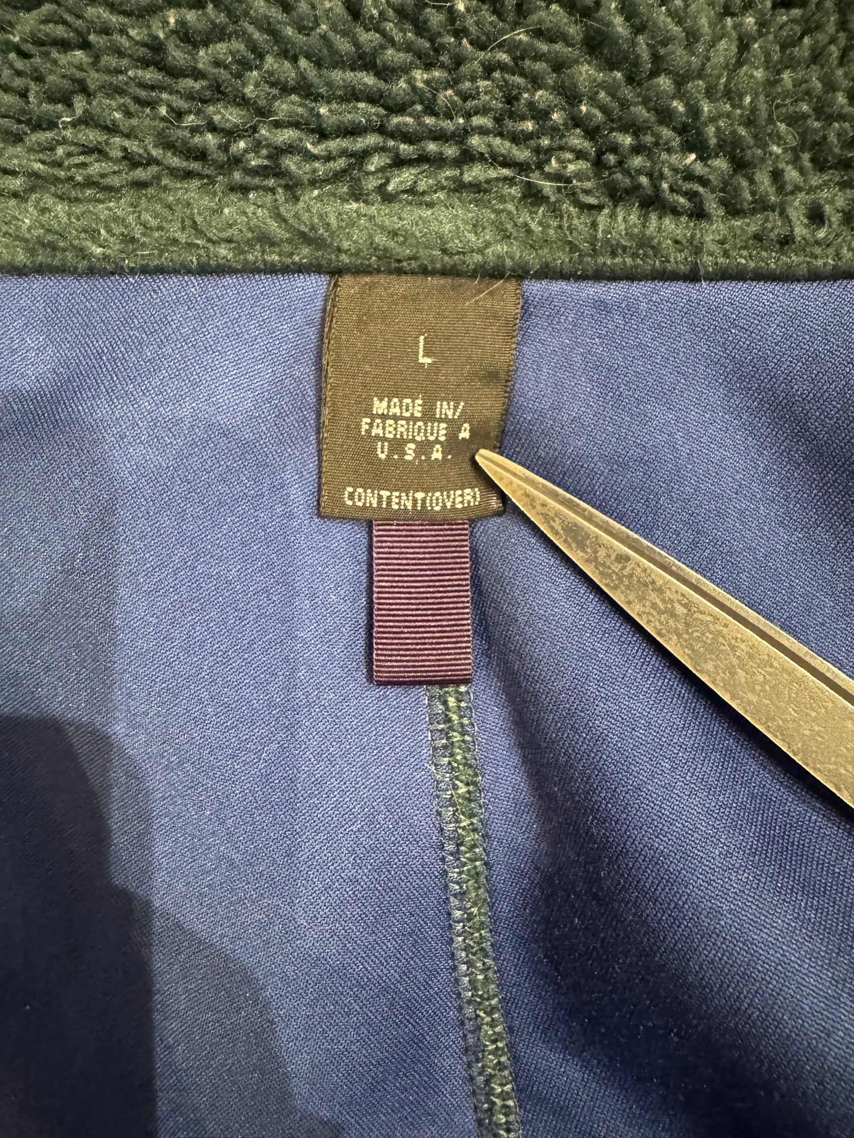 90’s PATAGONIA  P.E.F「クラシックレトロXカーディガン」フリースジャケット