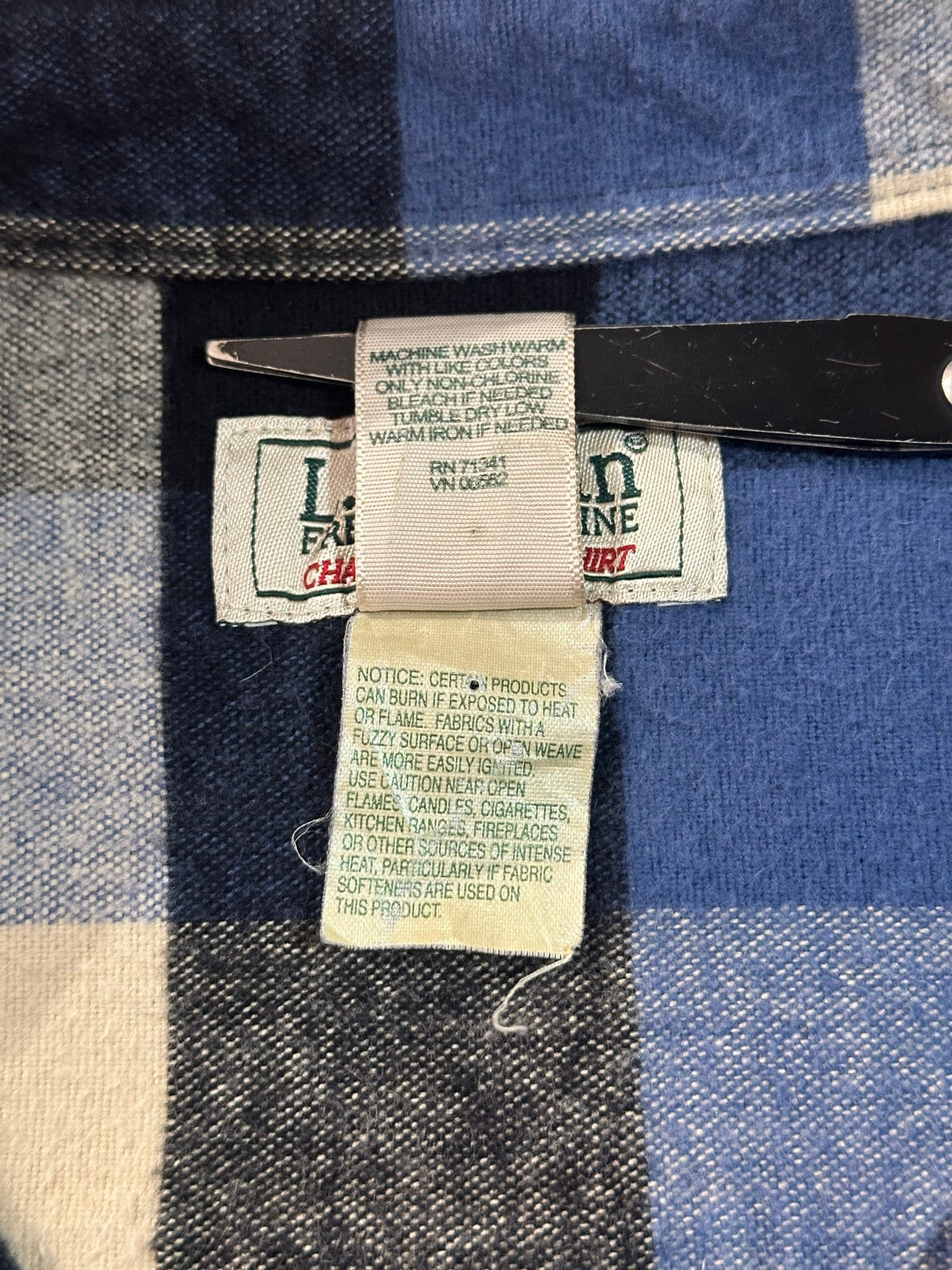 00's L.L.Bean シャモアクロスシャツ