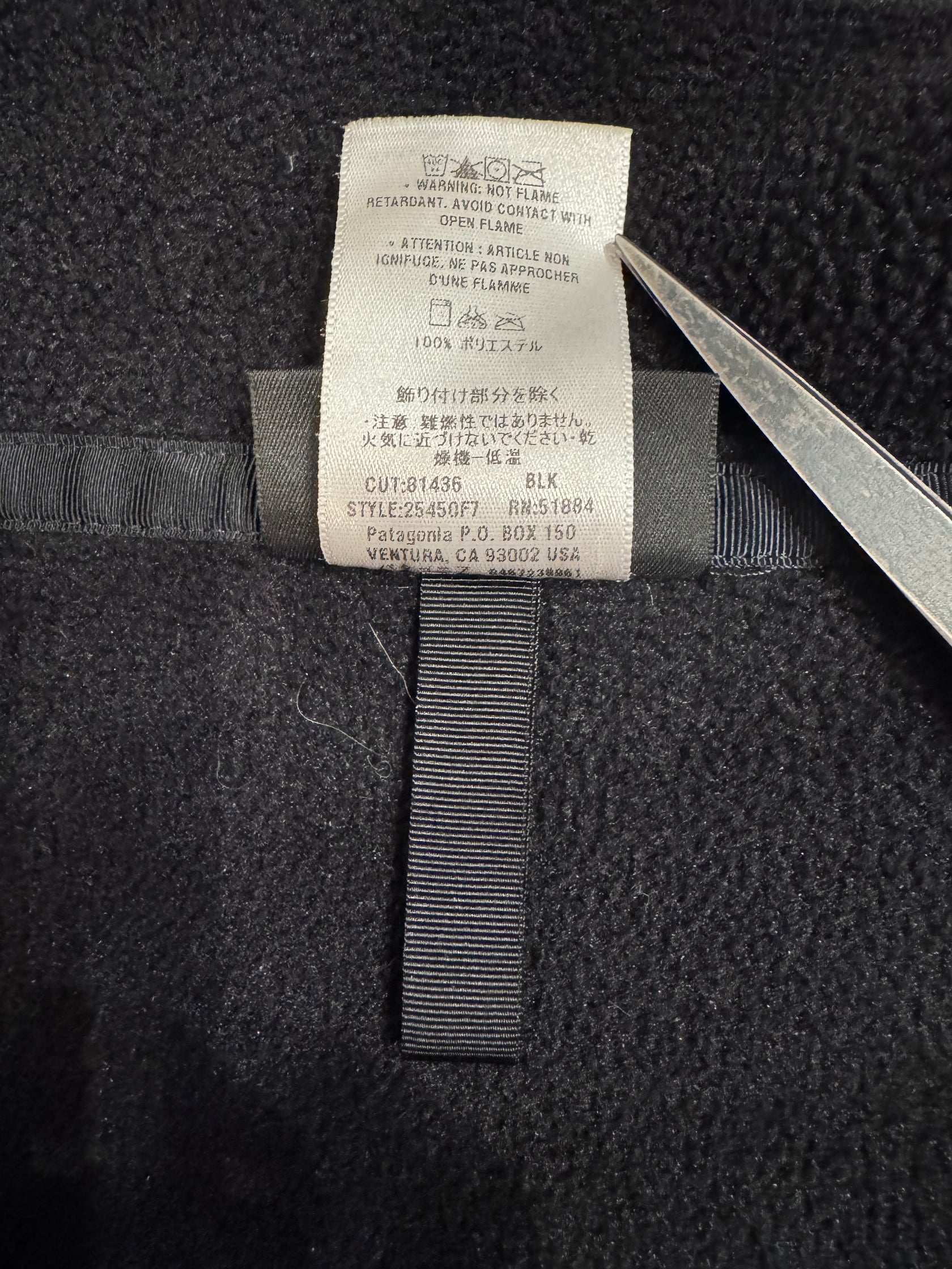 00's PATAGONIA 「シンチラスナップT」フリースジャケット