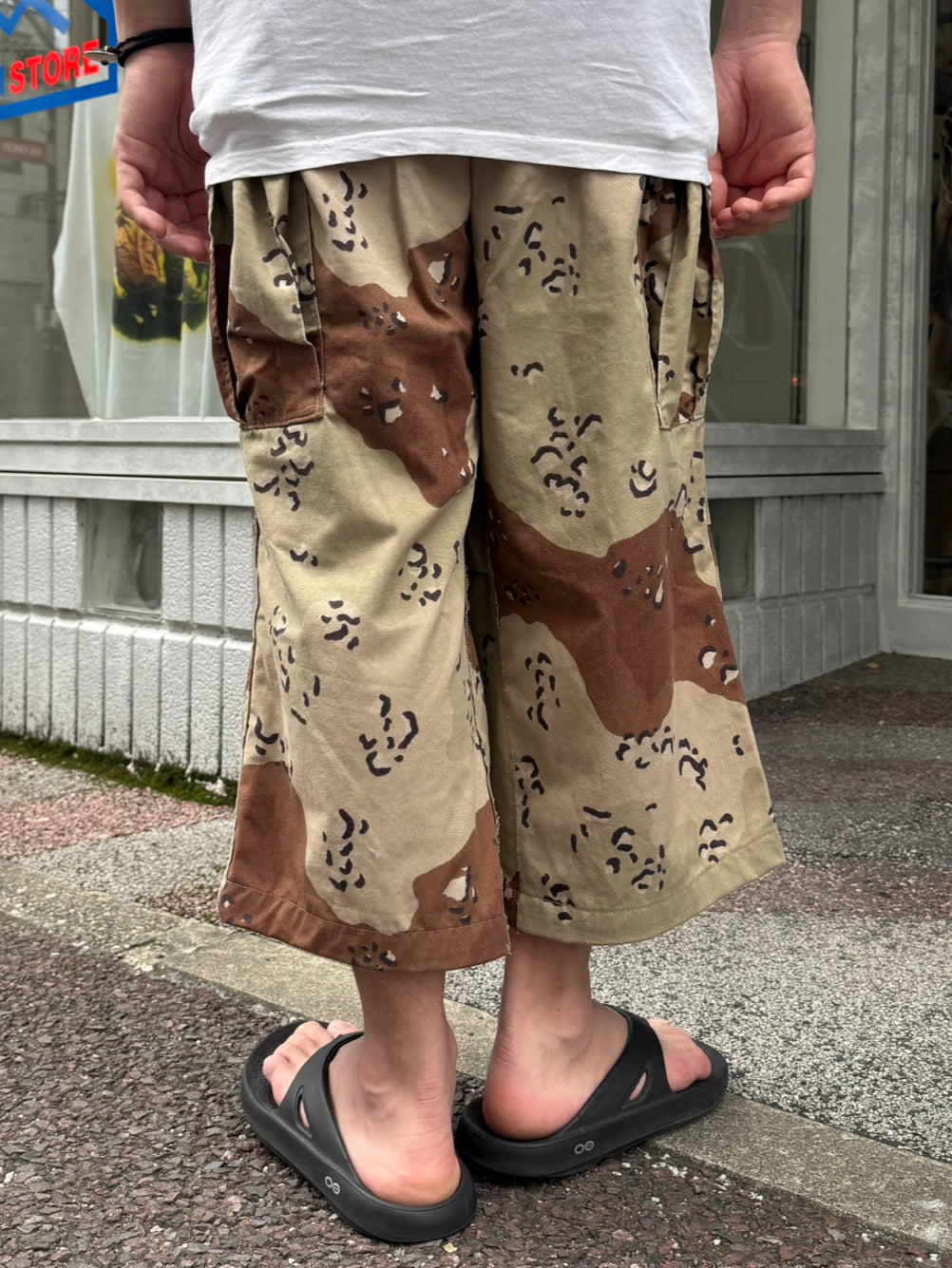 REMAKE WIDE ARMY PANTS