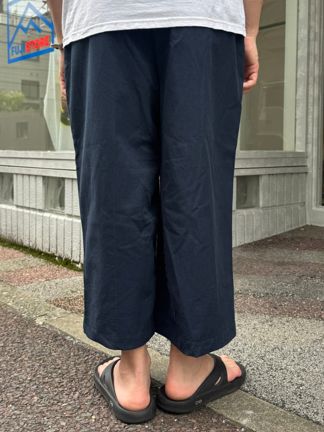 REMAKE WIDE WORK PANTS