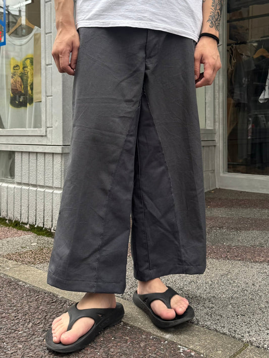 REMAKE WIDE WORK PANTS