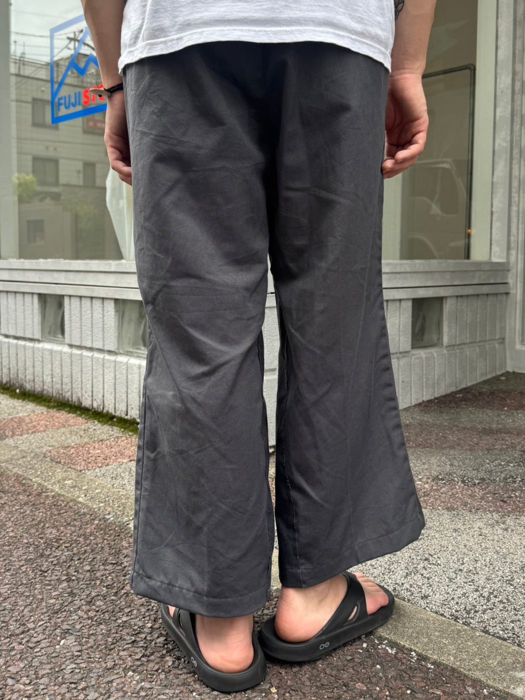 REMAKE WIDE WORK PANTS