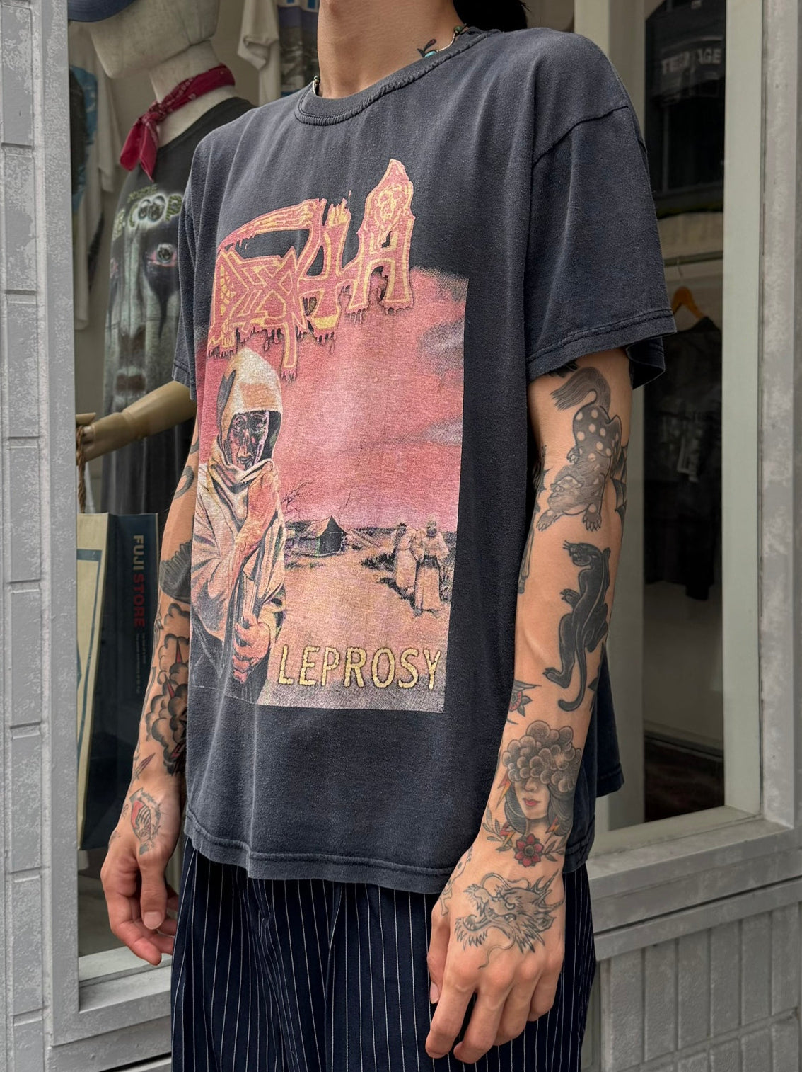 90's DEATH「Leprosy」バンドTシャツ