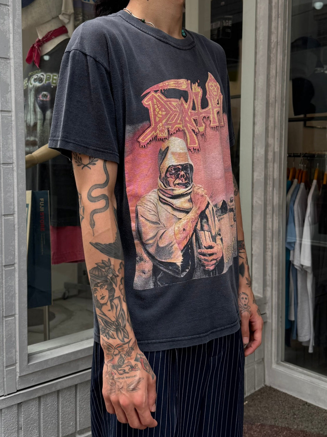 90's DEATH「Leprosy」バンドTシャツ