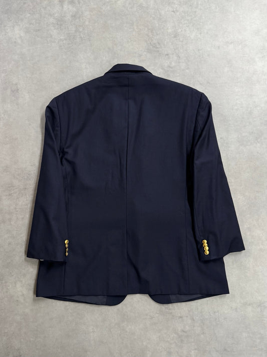 90's LAUREN RALPH LAUREN 「SCHOOL JACKET」テーラードジャケット 紺ブレ