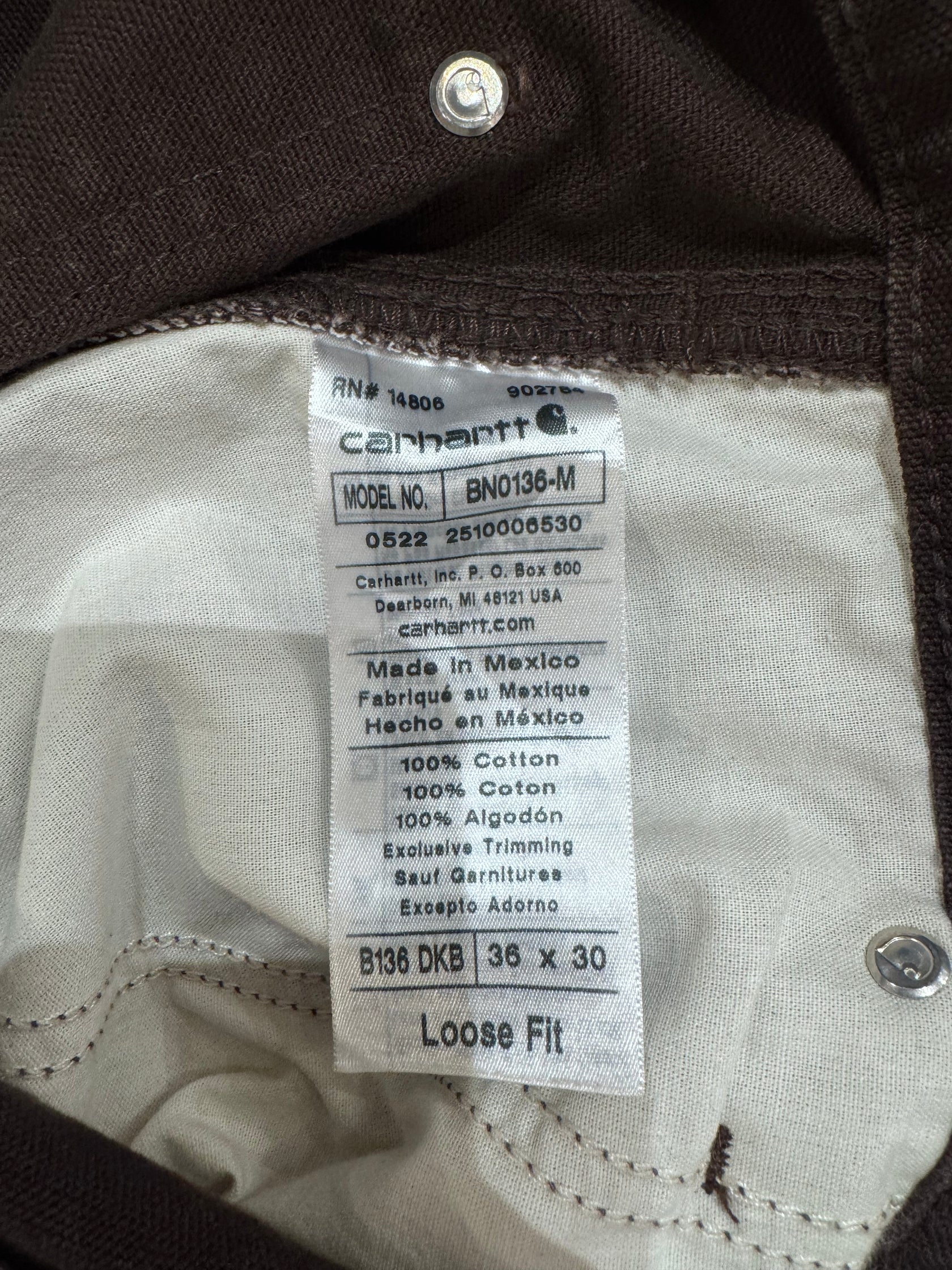 00’s CARHARTT 「ダブルニー」ペインターパンツ