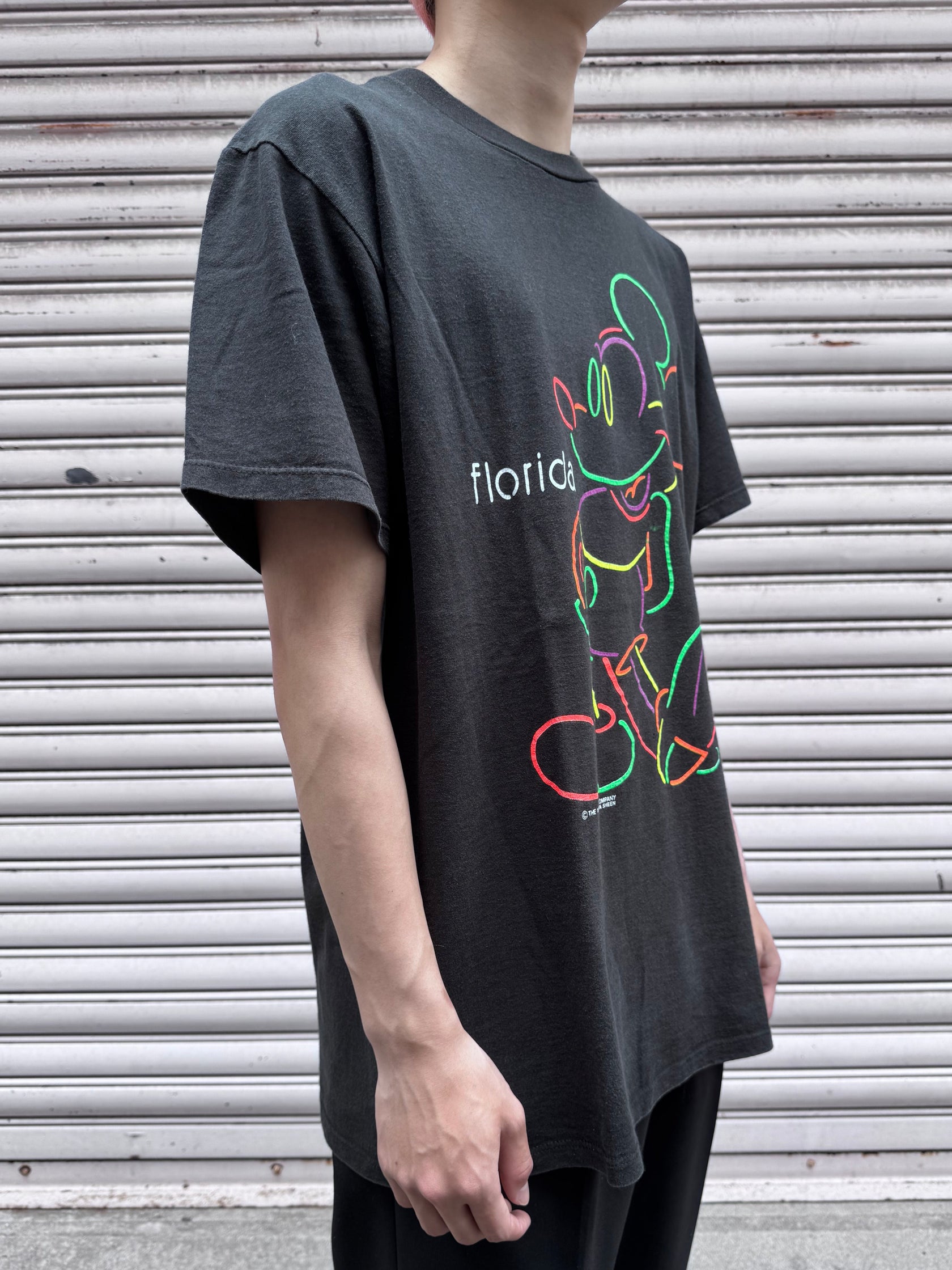 90’s DISNEY 「MICKEY」キャラクターTシャツ USA製