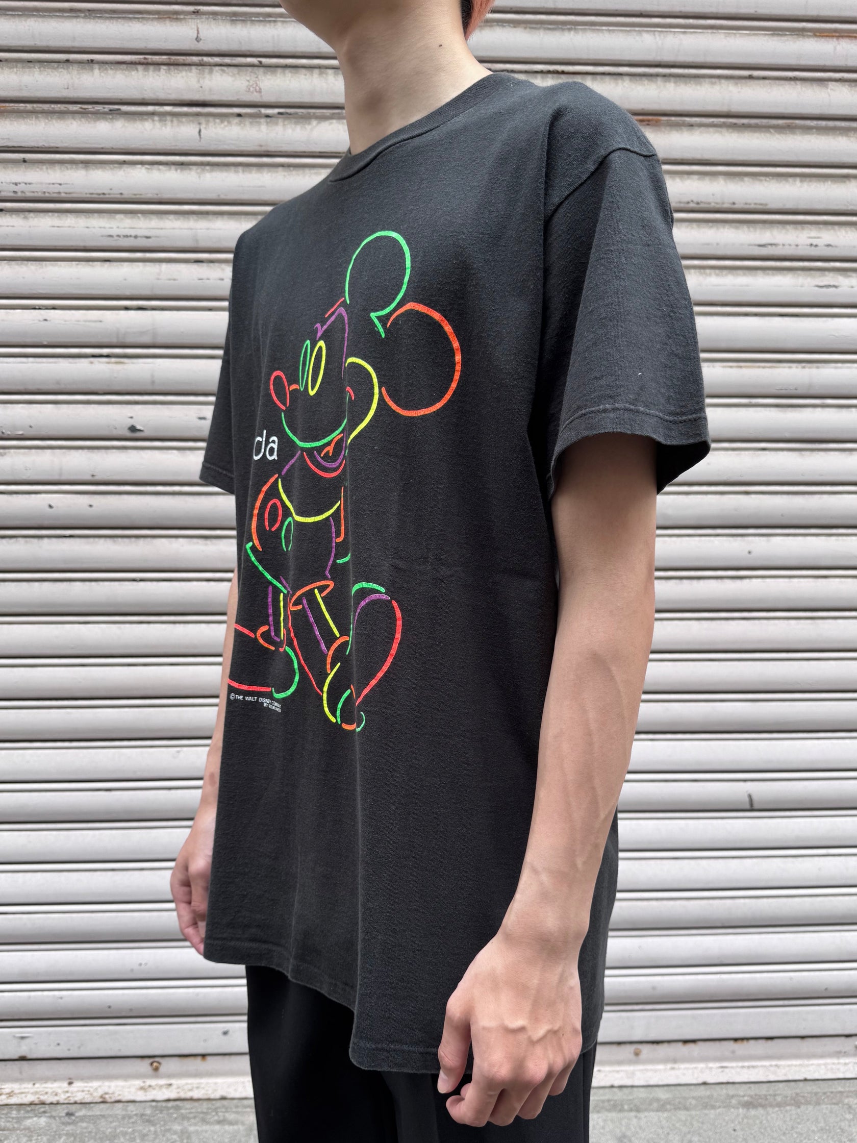 90’s DISNEY 「MICKEY」キャラクターTシャツ USA製