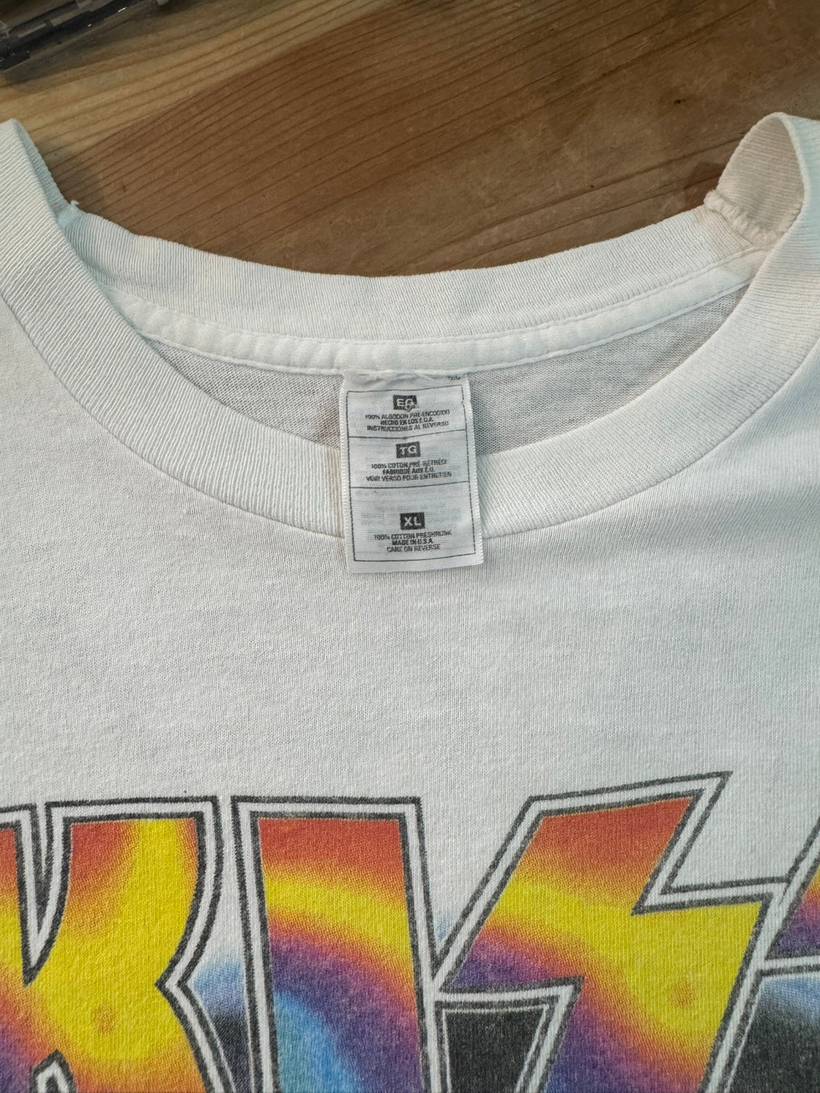 90's KISS「Alive 1996 Tour」バンドTシャツ