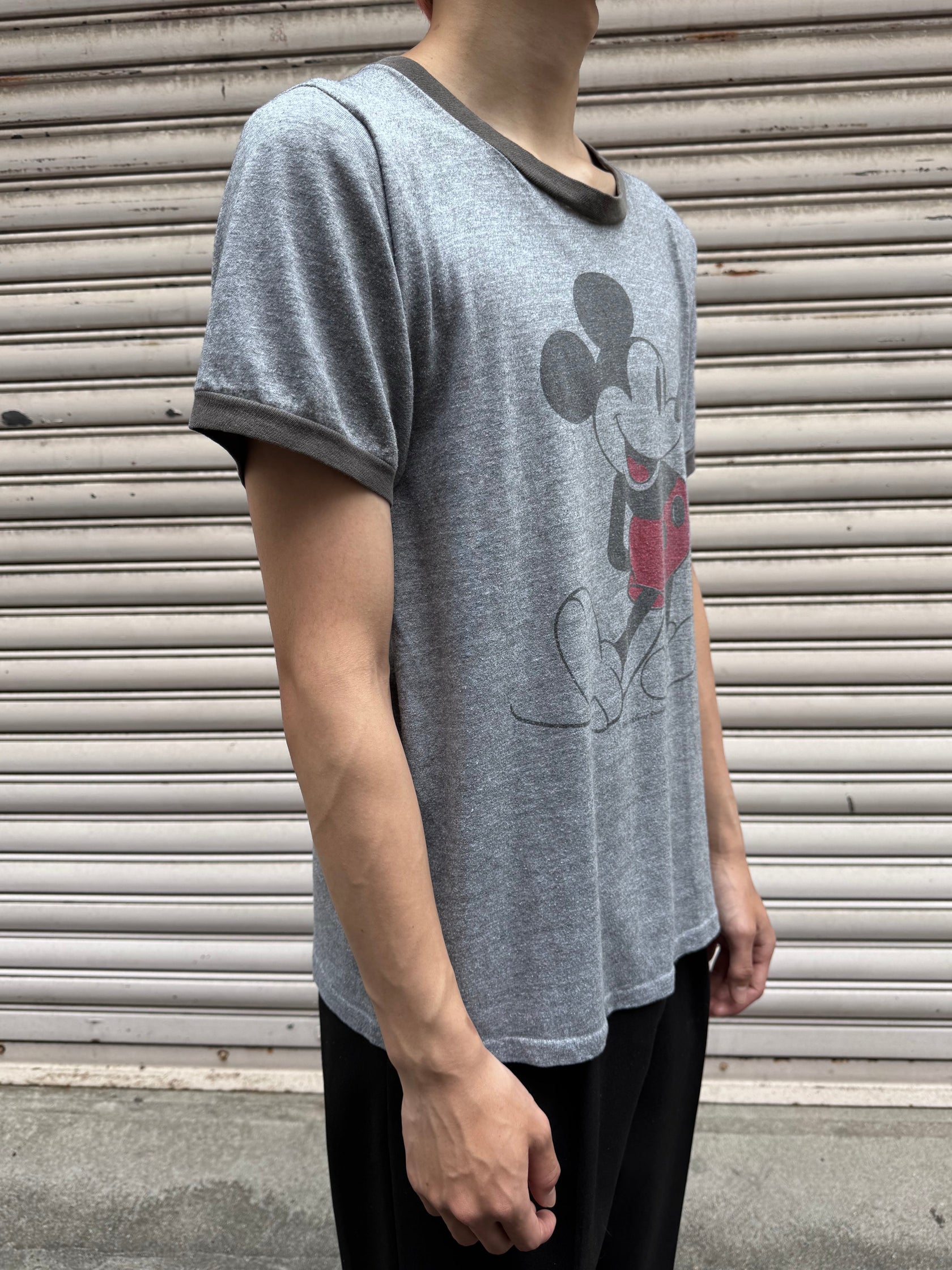 80's DISNEY 「MICKEY MOUSE」キャラクターTシャツ