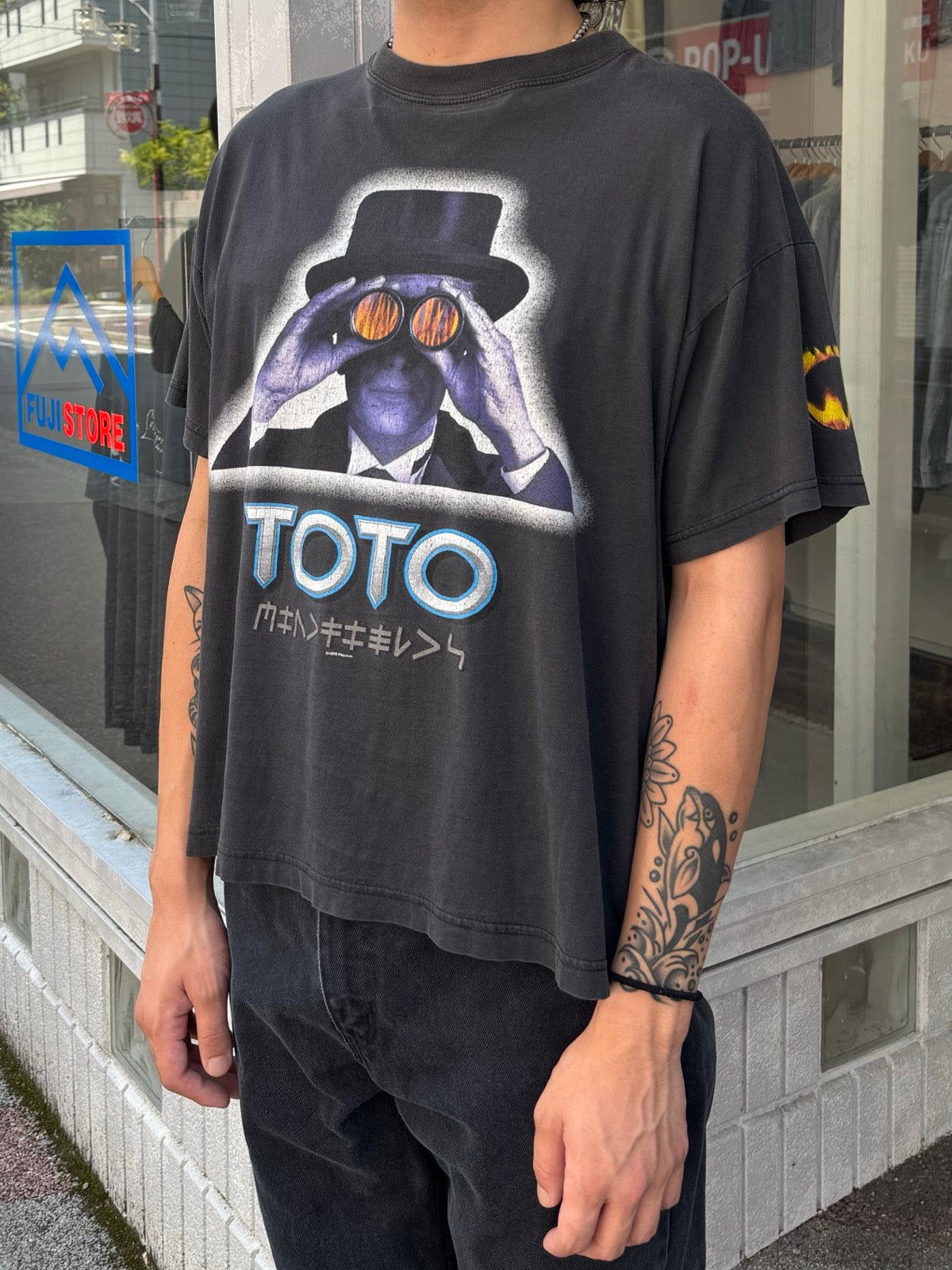 90's TOTO「FEBRUARY TOUR」バンドTシャツ
