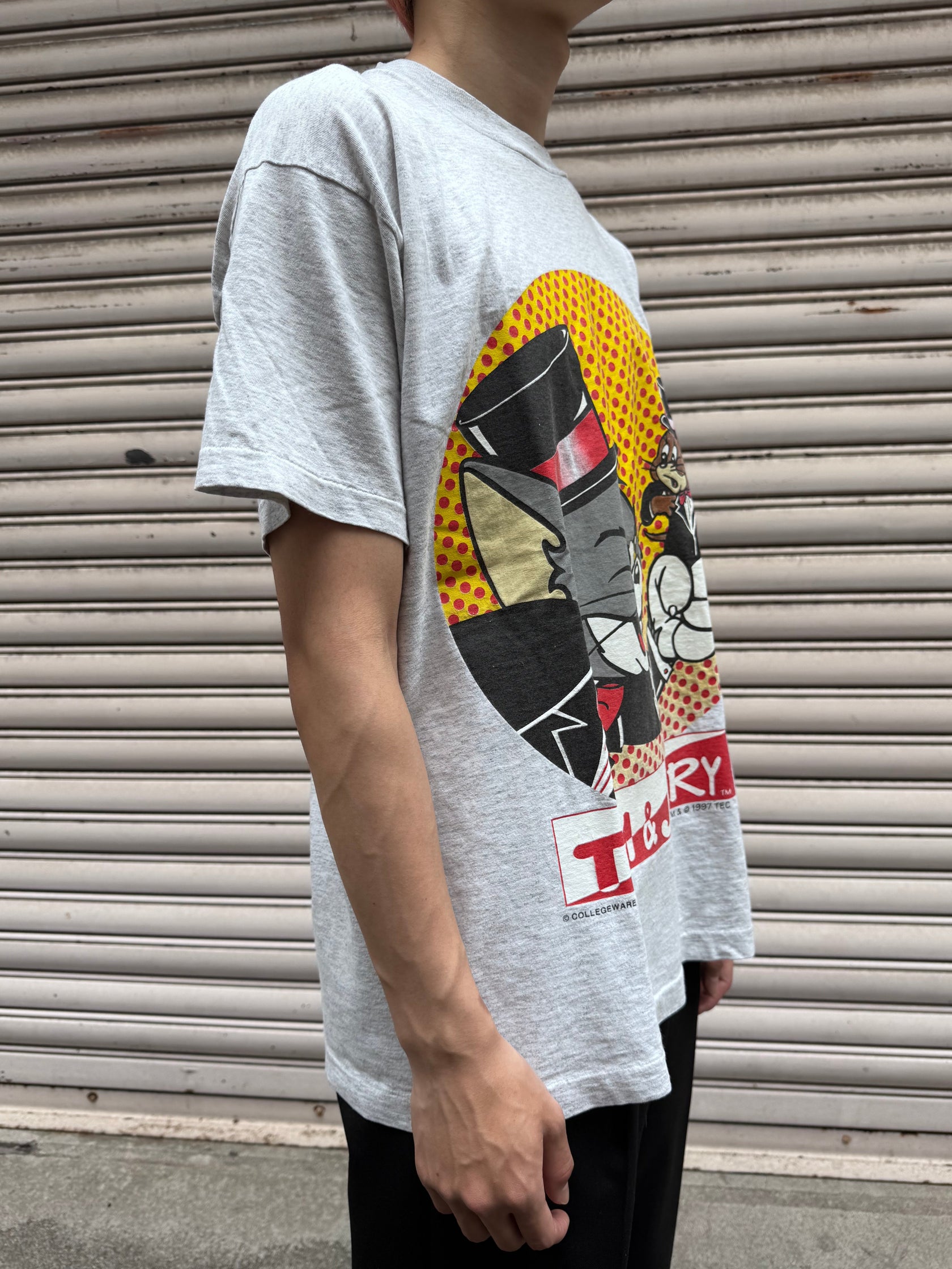 90's 「TOM&JERRY」キャラクターTシャツ