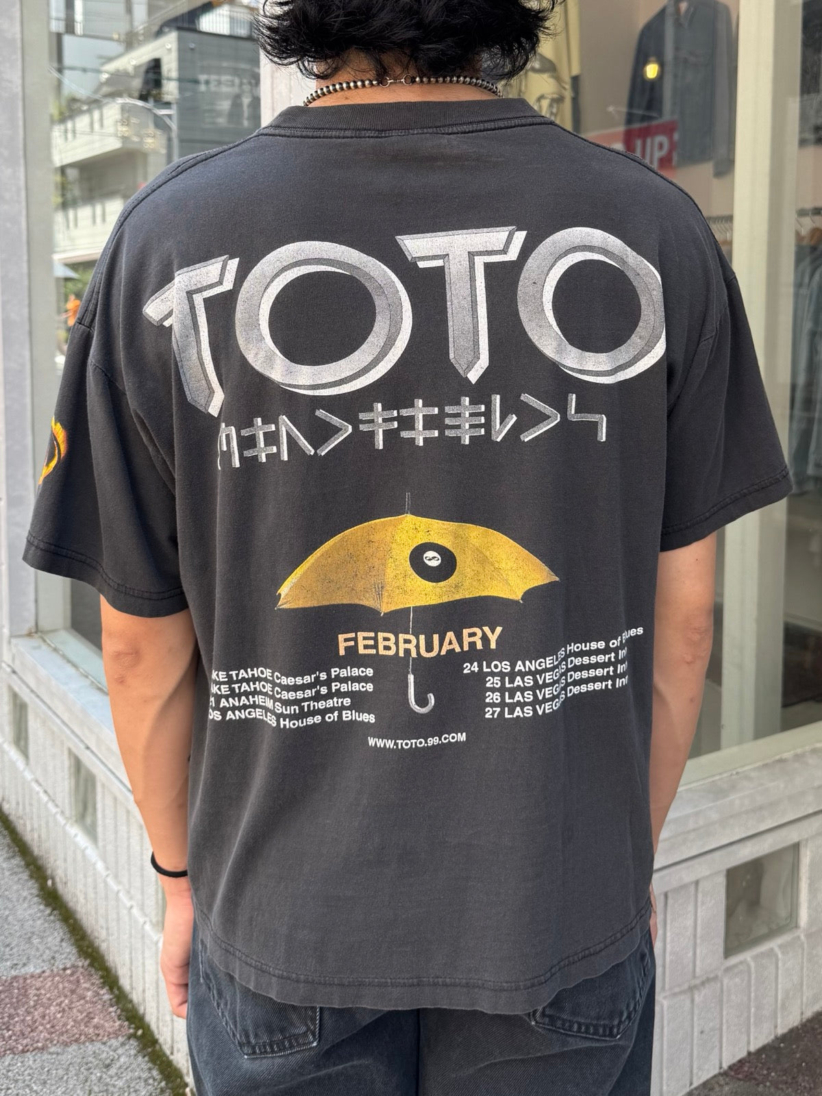 90's TOTO「FEBRUARY TOUR」バンドTシャツ