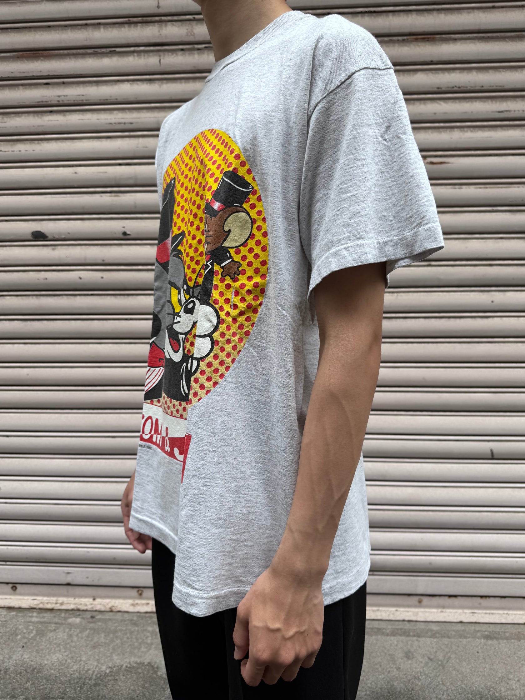 90's 「TOM&JERRY」キャラクターTシャツ